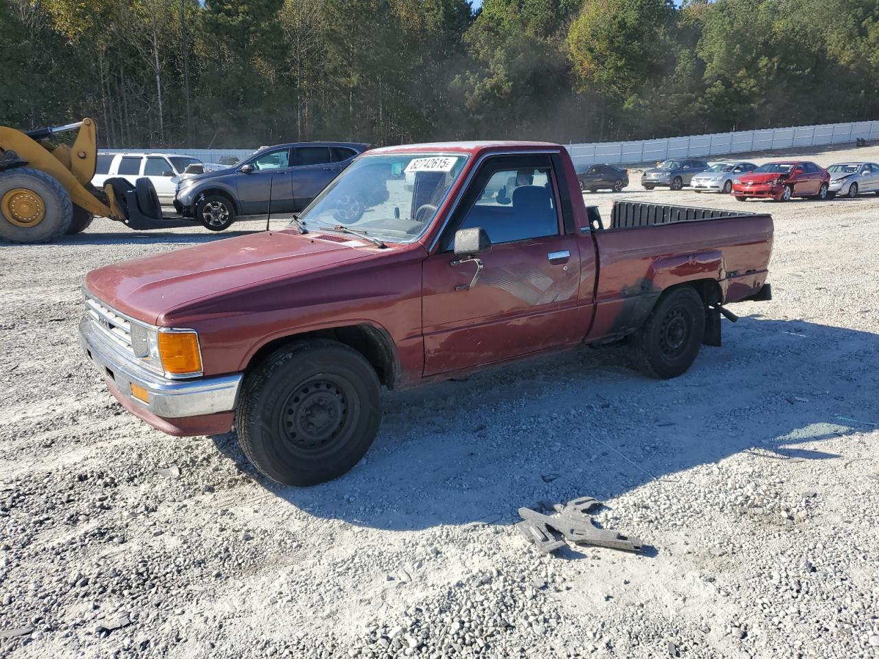 1988 Toyota Pickup 1/2 Ton Rn50 Red vin: JT4RN50A4J5159641