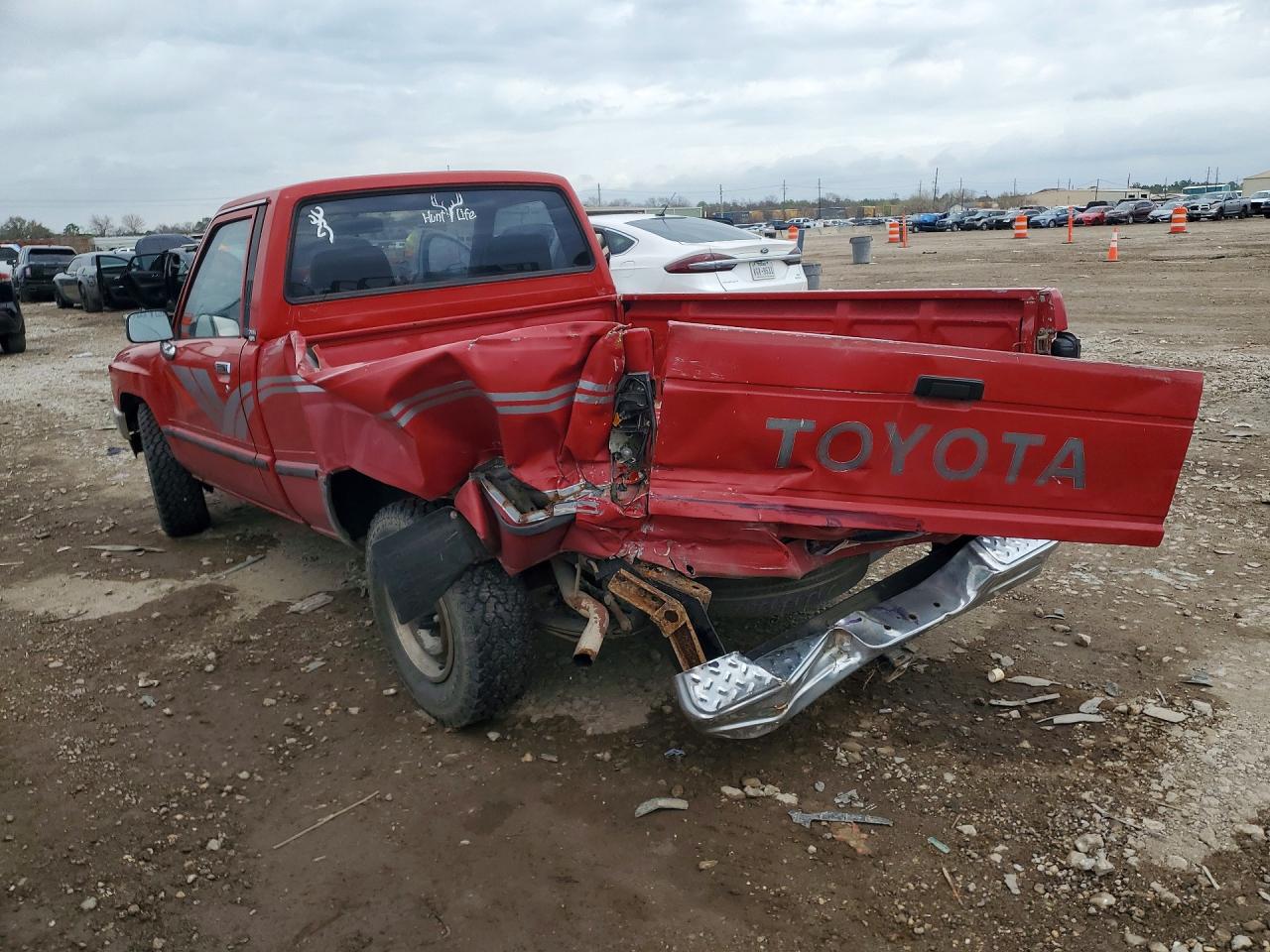 1988 Toyota Pickup 1/2 Ton Rn50 Красный vin: JT4RN50A8J5183392