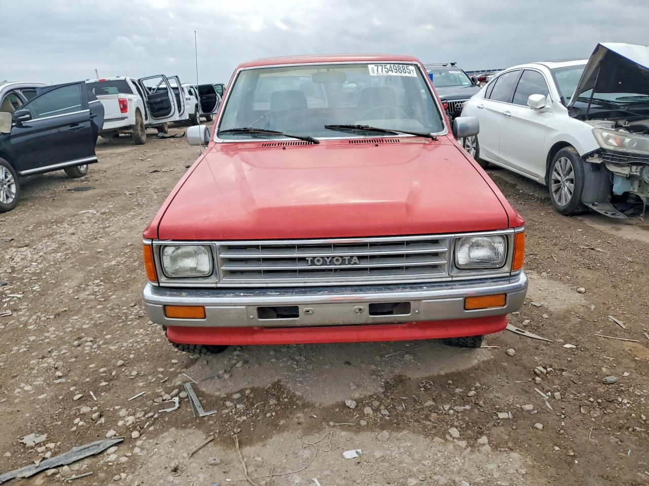 1988 Toyota Pickup 1/2 Ton Rn50 Красный vin: JT4RN50A8J5183392
