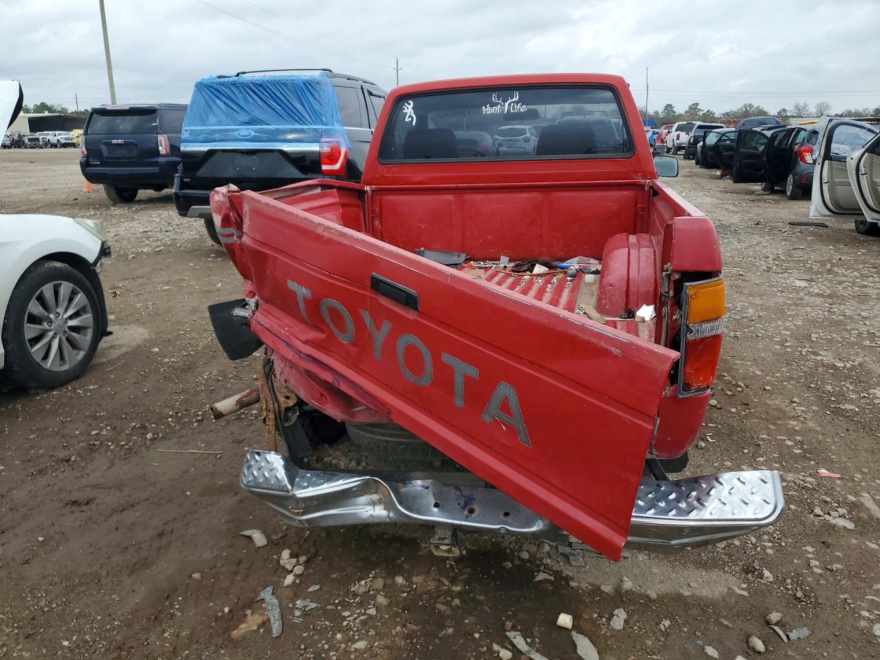 1988 Toyota Pickup 1/2 Ton Rn50 Красный vin: JT4RN50A8J5183392