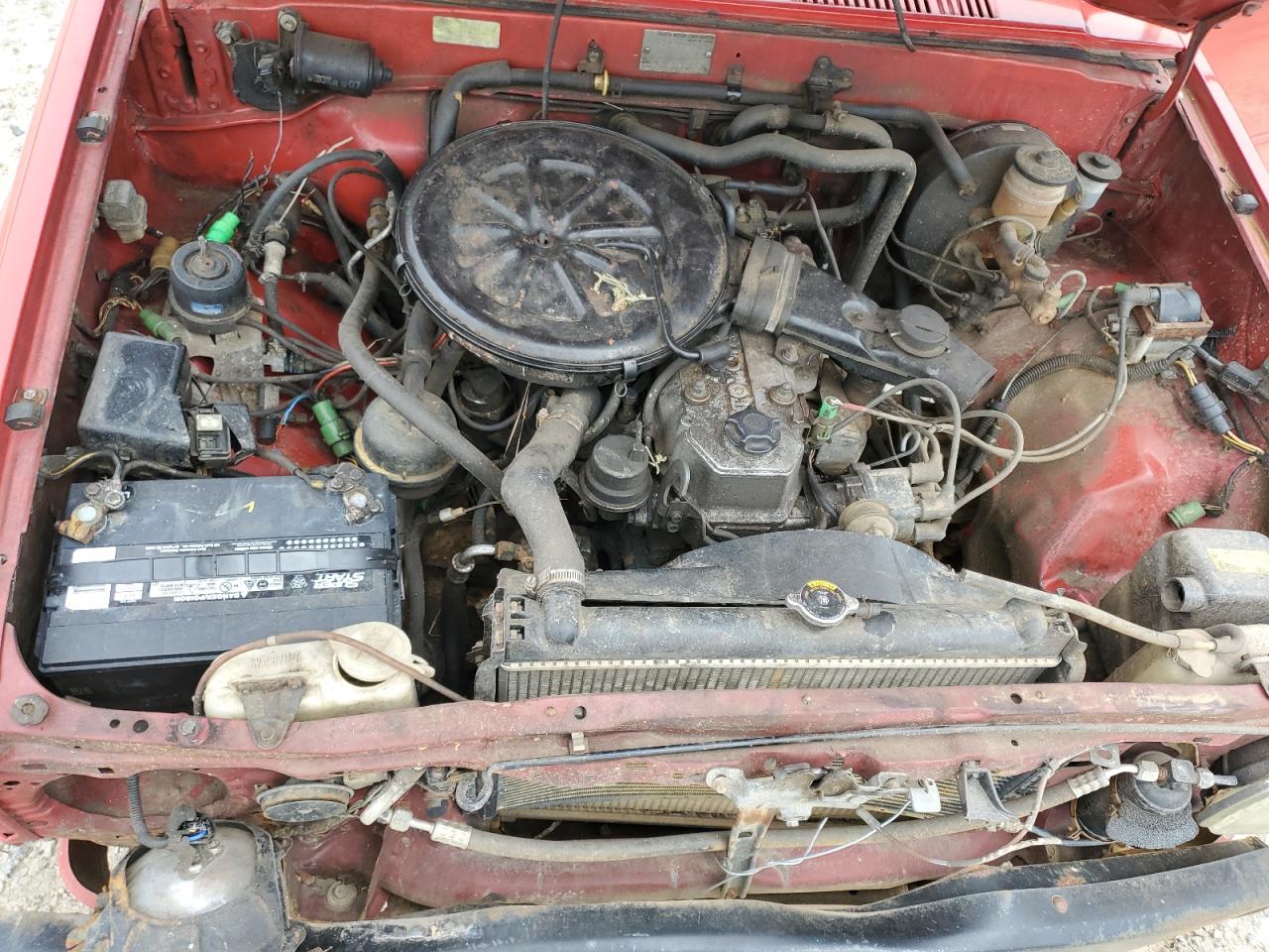 1986 Toyota Pickup 1/2 Ton Rn50 Красный vin: JT4RN50R0G0209303