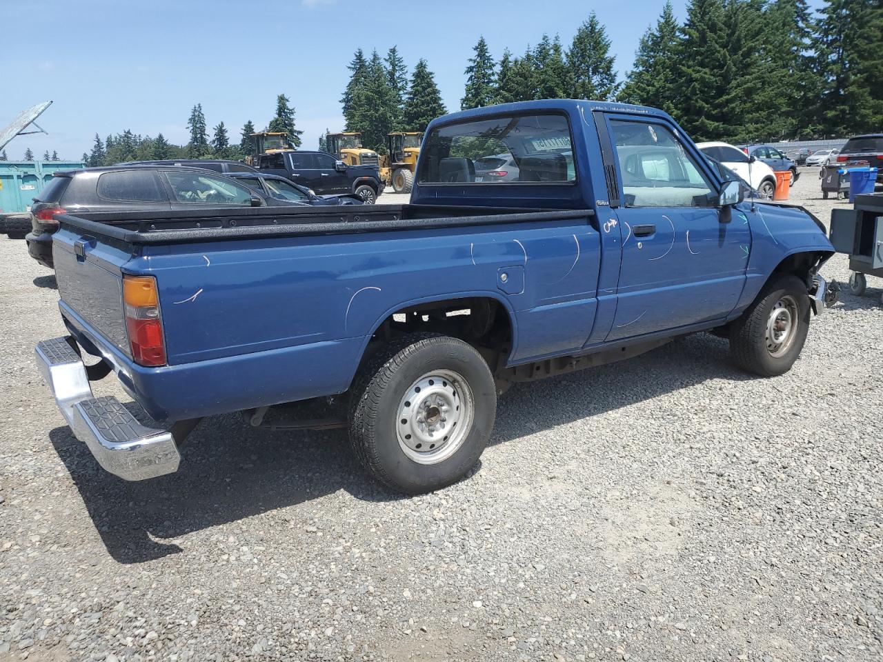 1987 Toyota Pickup 1/2 Ton Rn50 Blue vin: JT4RN50R0H5100330