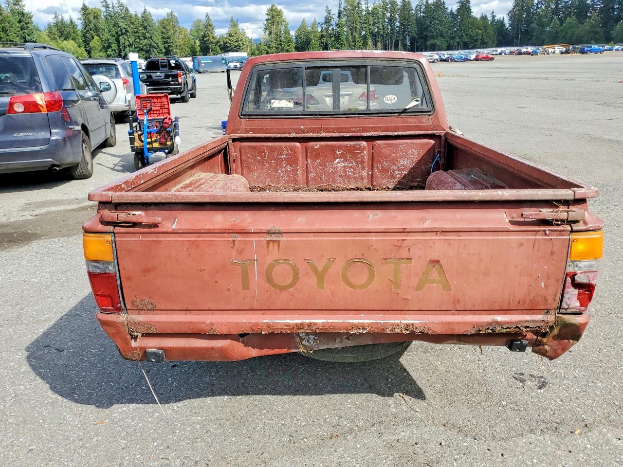 1985 Toyota Pickup 1/2 Ton Rn50 Brown vin: JT4RN50R1F0050936