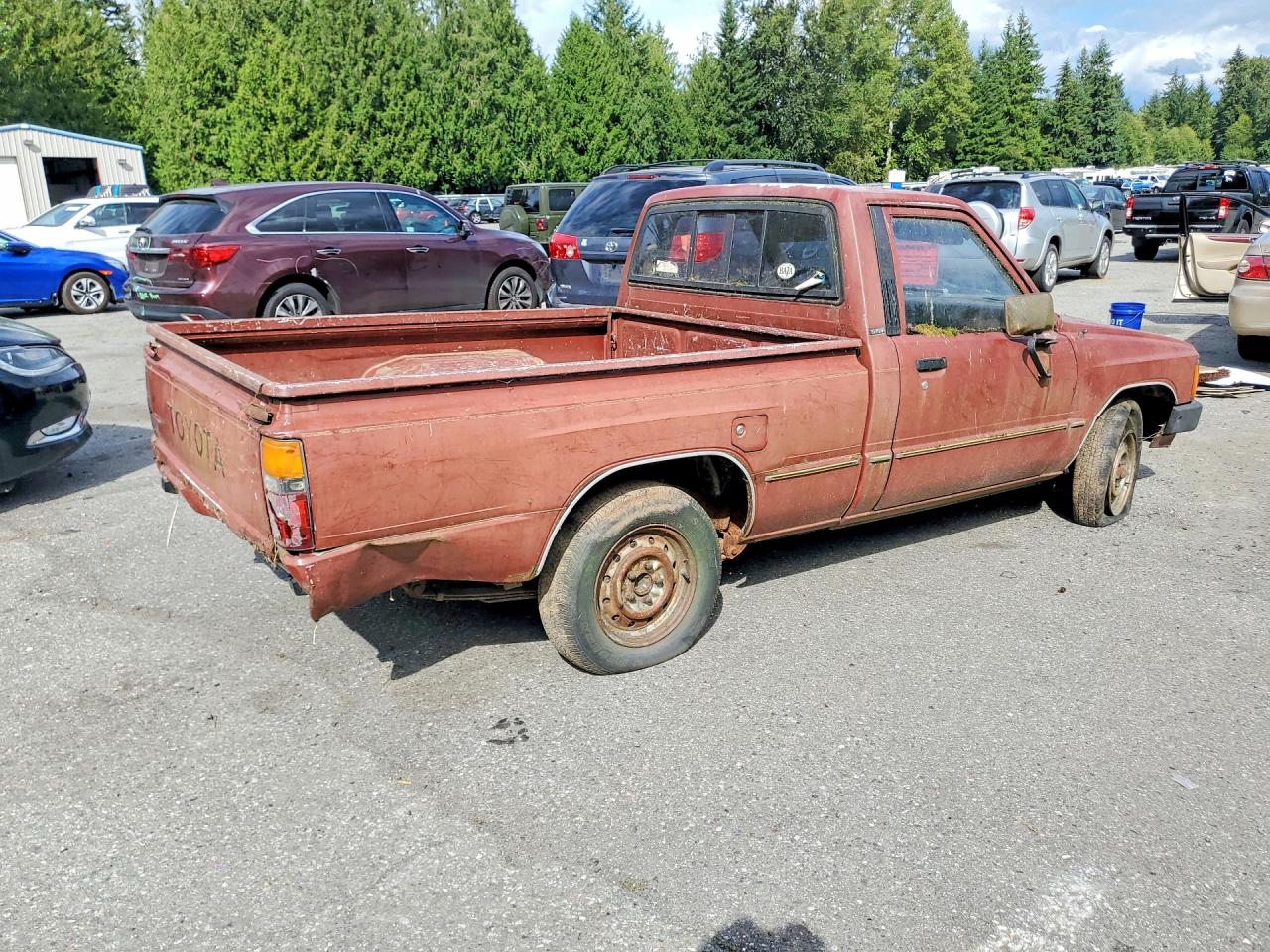 1985 Toyota Pickup 1/2 Ton Rn50 Brown vin: JT4RN50R1F0050936
