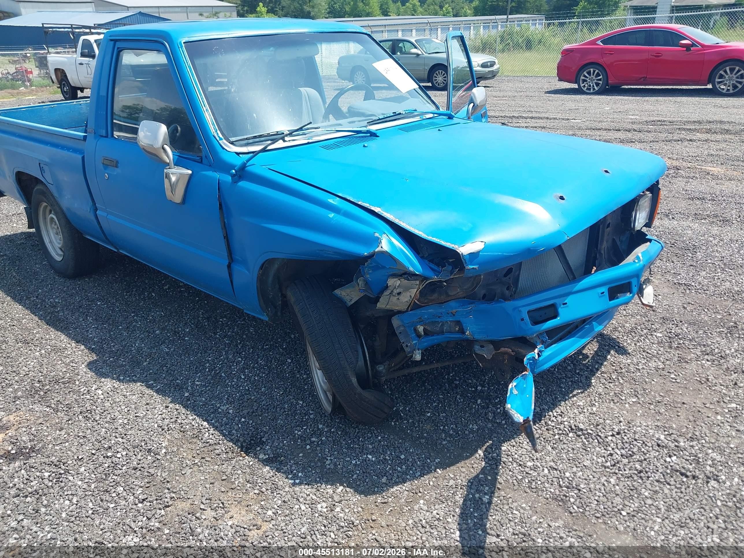 1986 Toyota Pickup 1/2 Ton Rn50 Blue vin: JT4RN50R3G0218853