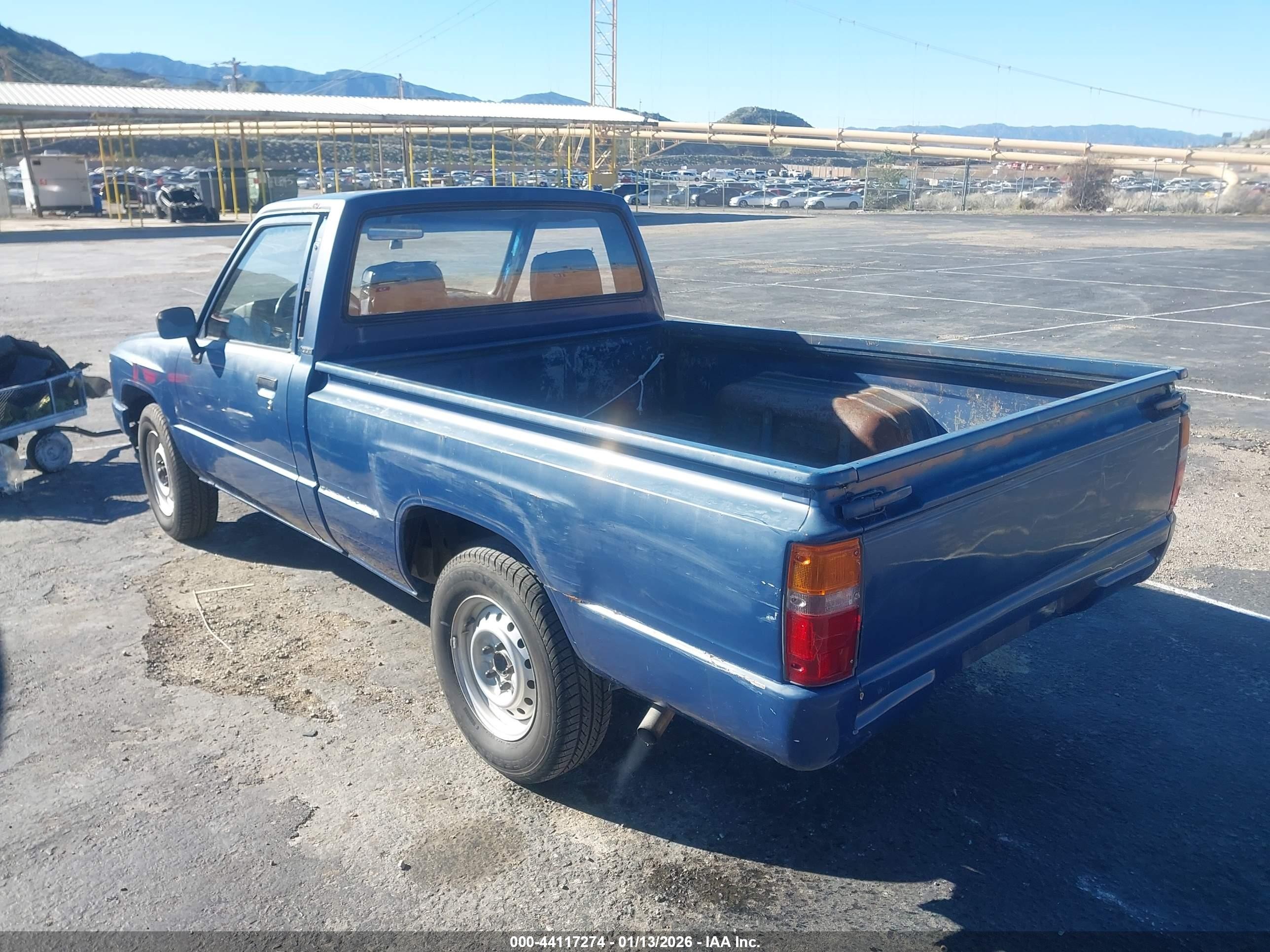 1987 Toyota Pickup 1/2 Ton Rn50 Blue vin: JT4RN50R5H0238314