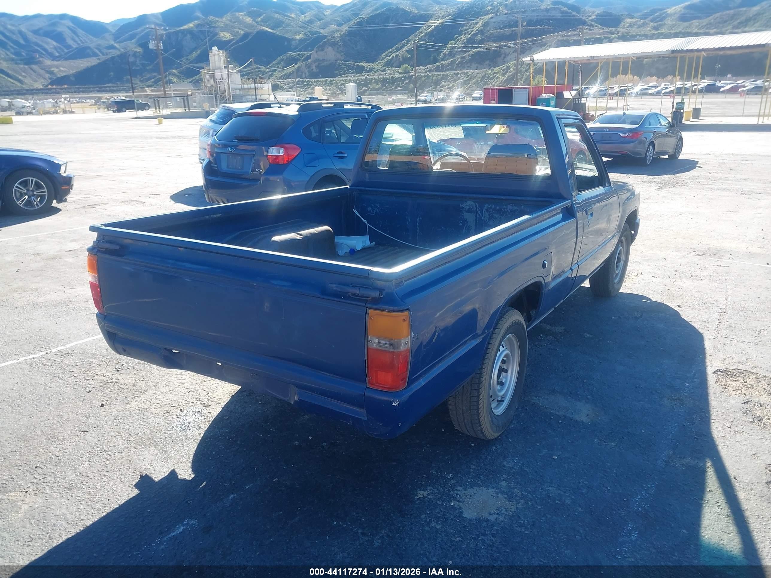 1987 Toyota Pickup 1/2 Ton Rn50 Blue vin: JT4RN50R5H0238314