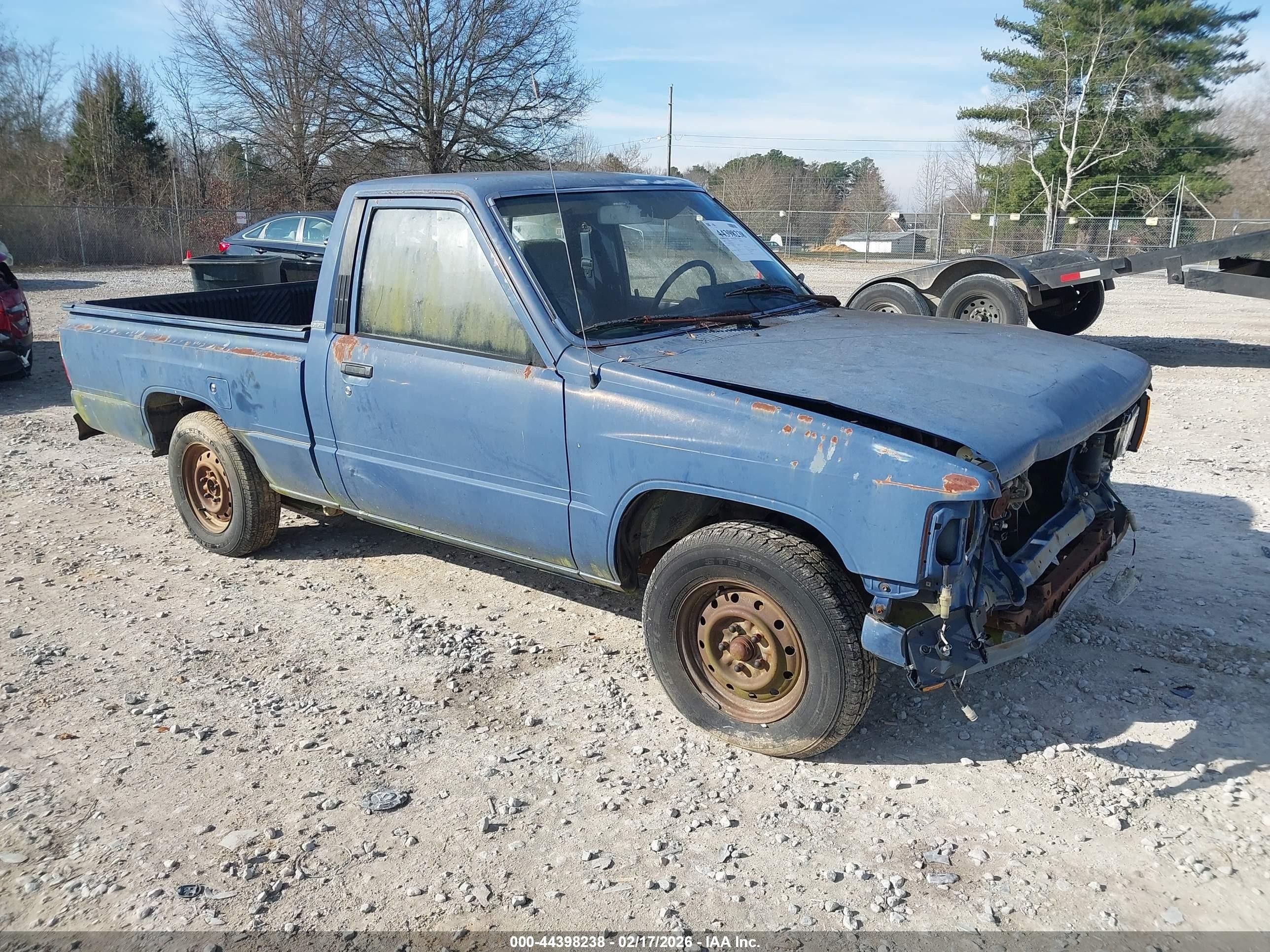 1986 Toyota Pickup 1/2 Ton Rn50 Blue vin: JT4RN50R6G0201223