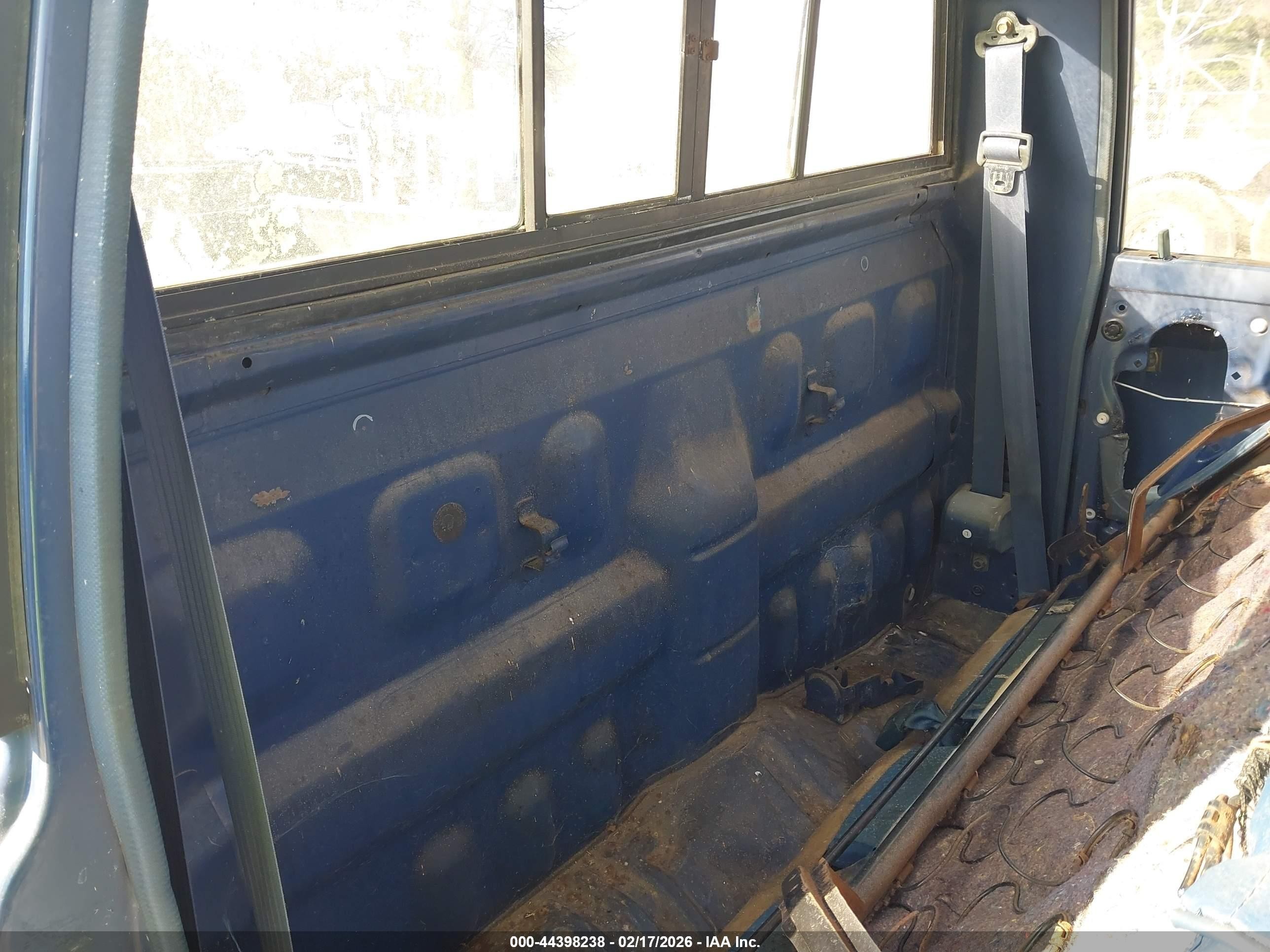 1986 Toyota Pickup 1/2 Ton Rn50 Blue vin: JT4RN50R6G0201223
