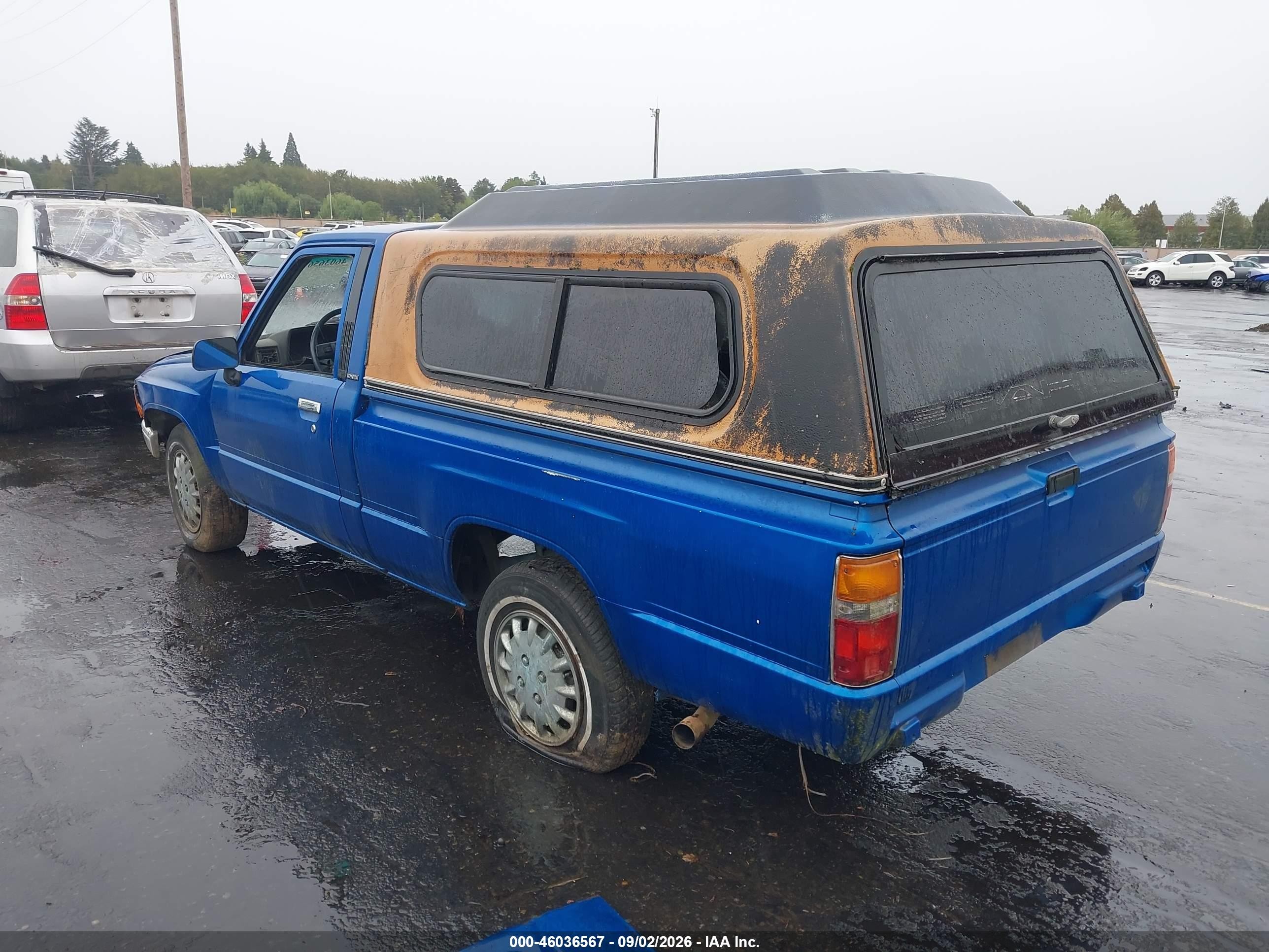 1987 Toyota Pickup 1/2 Ton Rn50 Blue vin: JT4RN50R6H0307916
