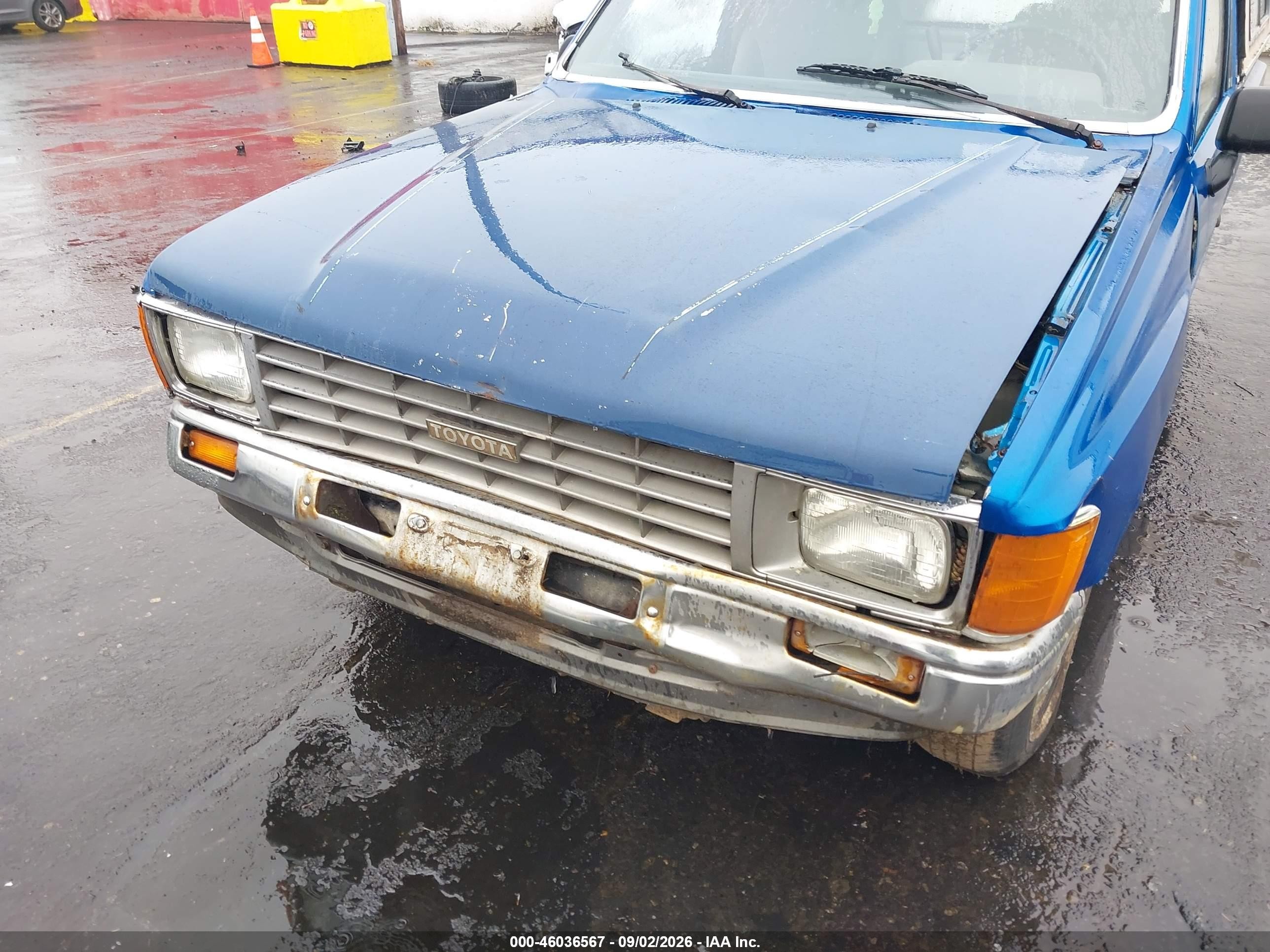 1987 Toyota Pickup 1/2 Ton Rn50 Blue vin: JT4RN50R6H0307916