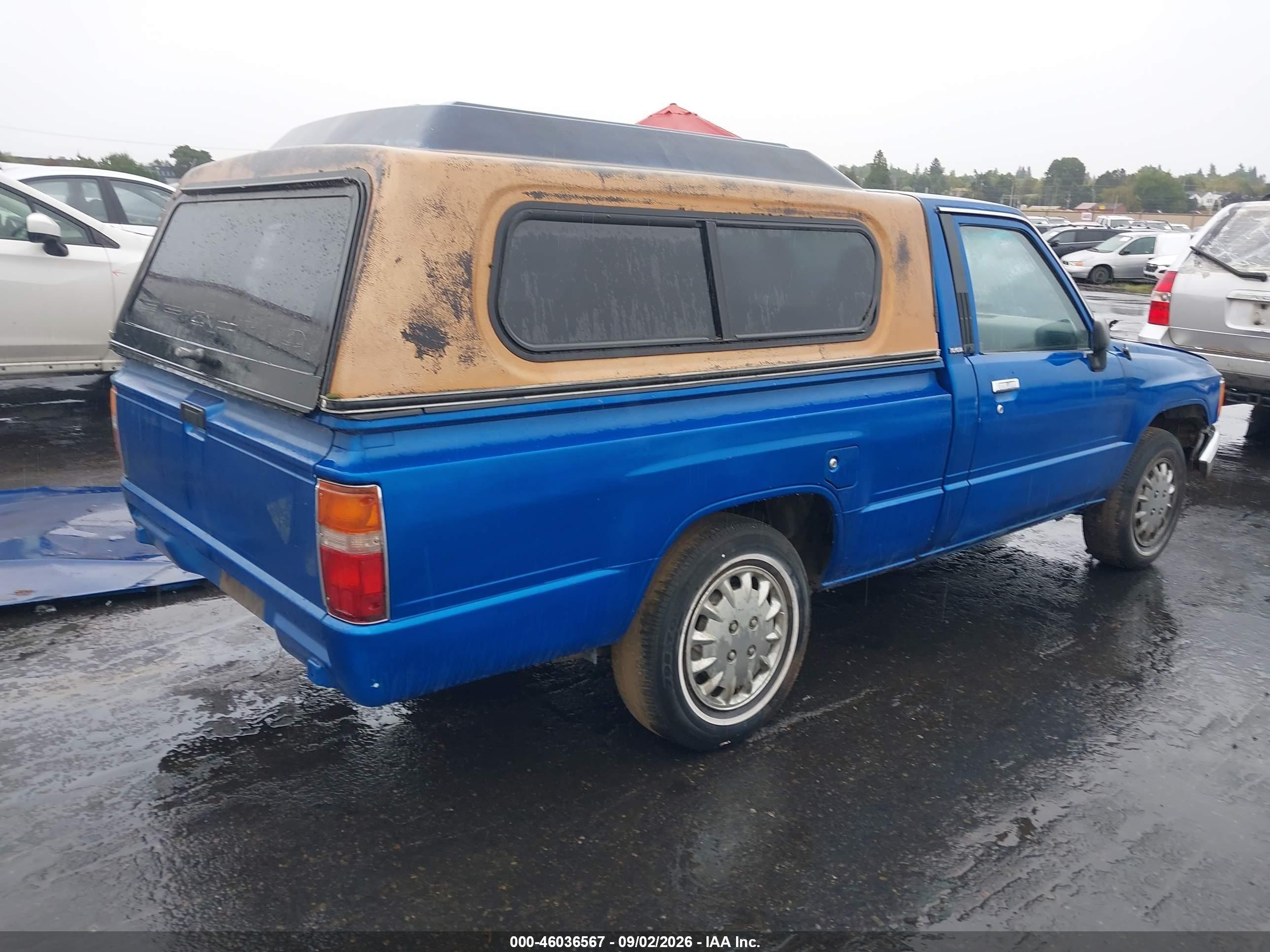 1987 Toyota Pickup 1/2 Ton Rn50 Blue vin: JT4RN50R6H0307916