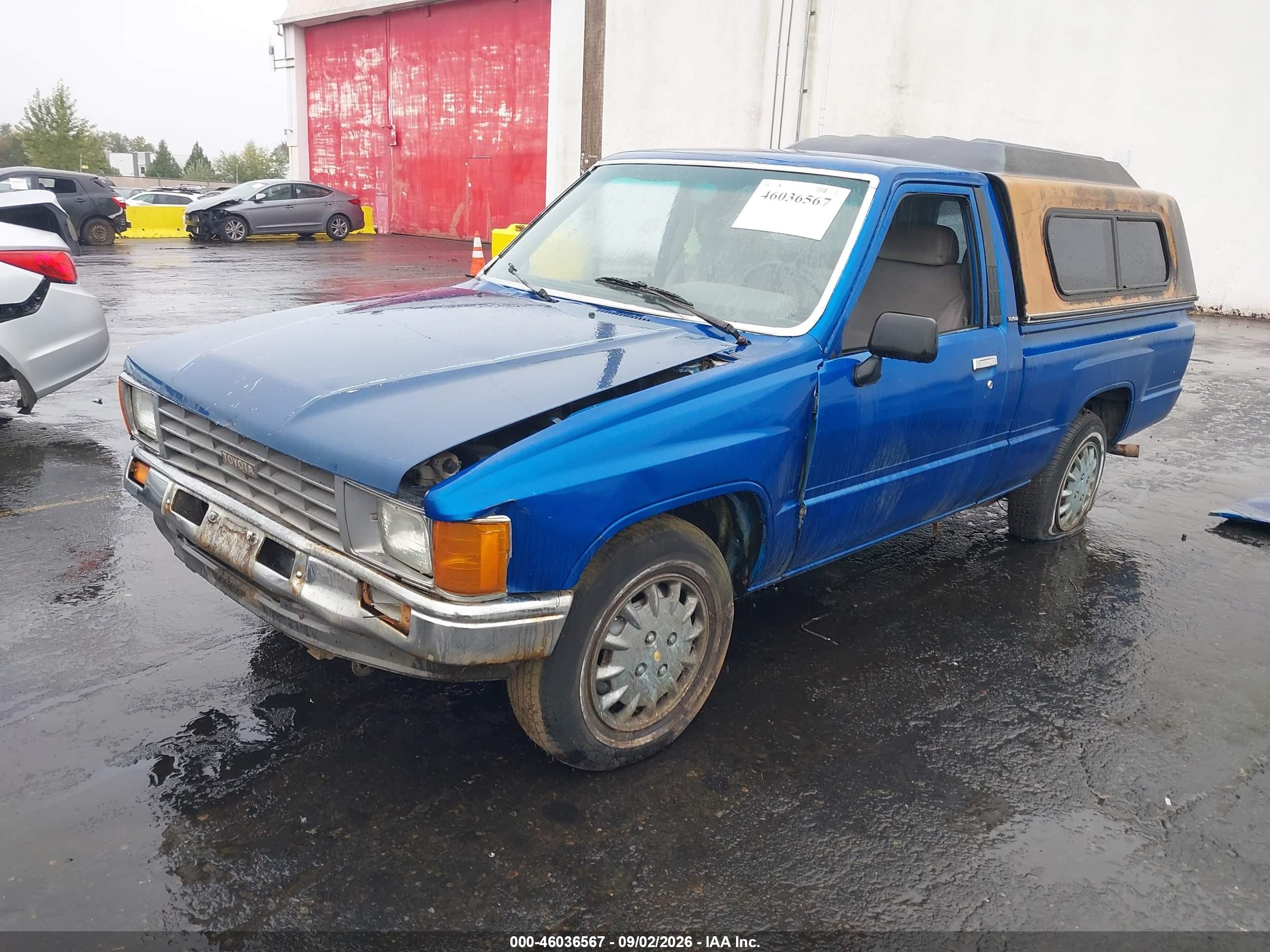 1987 Toyota Pickup 1/2 Ton Rn50 Blue vin: JT4RN50R6H0307916
