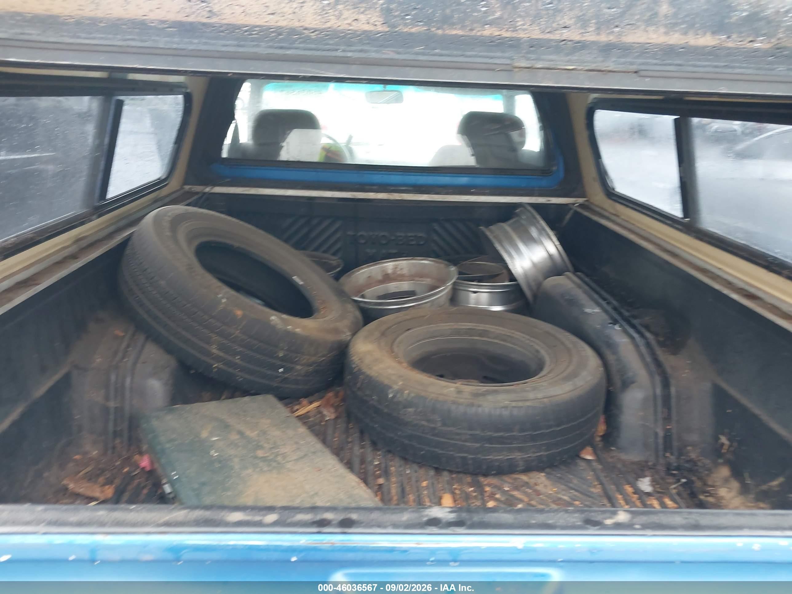 1987 Toyota Pickup 1/2 Ton Rn50 Blue vin: JT4RN50R6H0307916