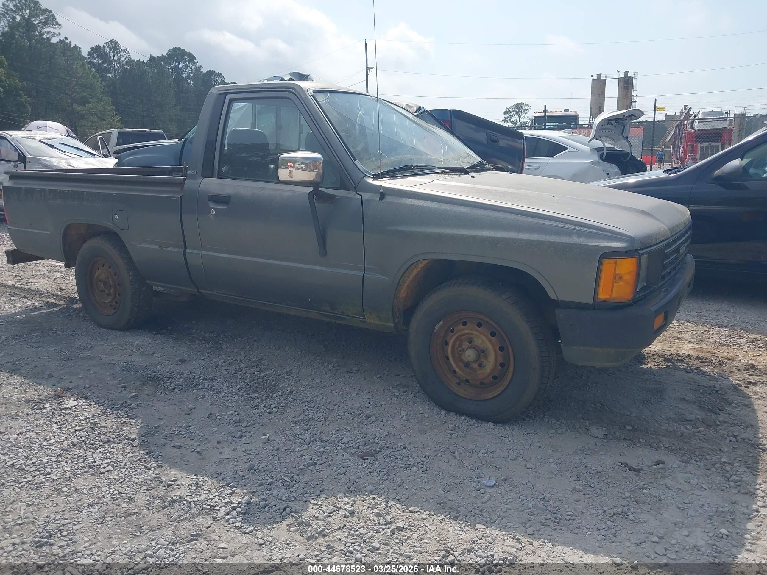1986 Toyota Pickup 1/2 Ton Rn50 Gray vin: JT4RN50R8G0171903
