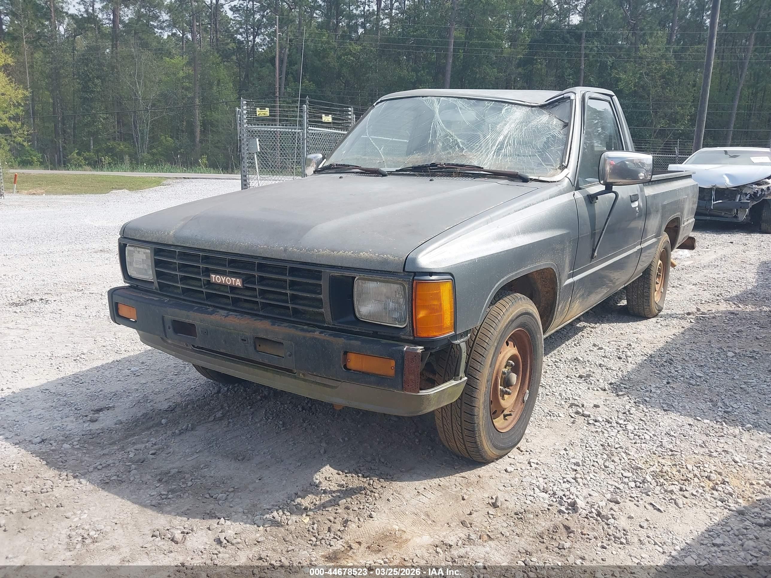 1986 Toyota Pickup 1/2 Ton Rn50 Gray vin: JT4RN50R8G0171903