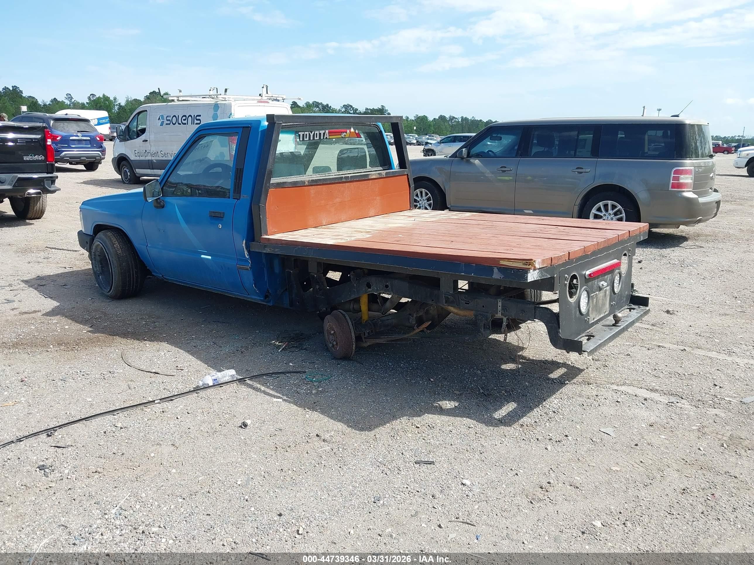 1987 Toyota Pickup 1/2 Ton Rn50 Blue vin: JT4RN50R8H0297342