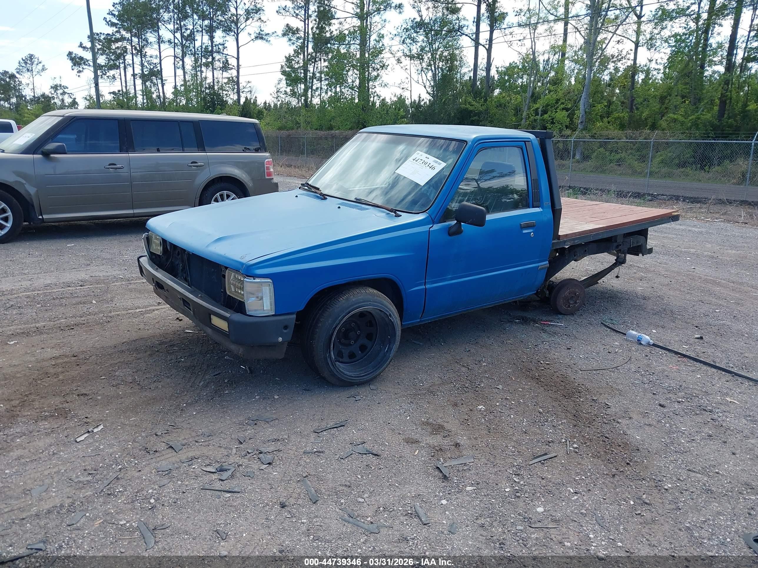 1987 Toyota Pickup 1/2 Ton Rn50 Blue vin: JT4RN50R8H0297342