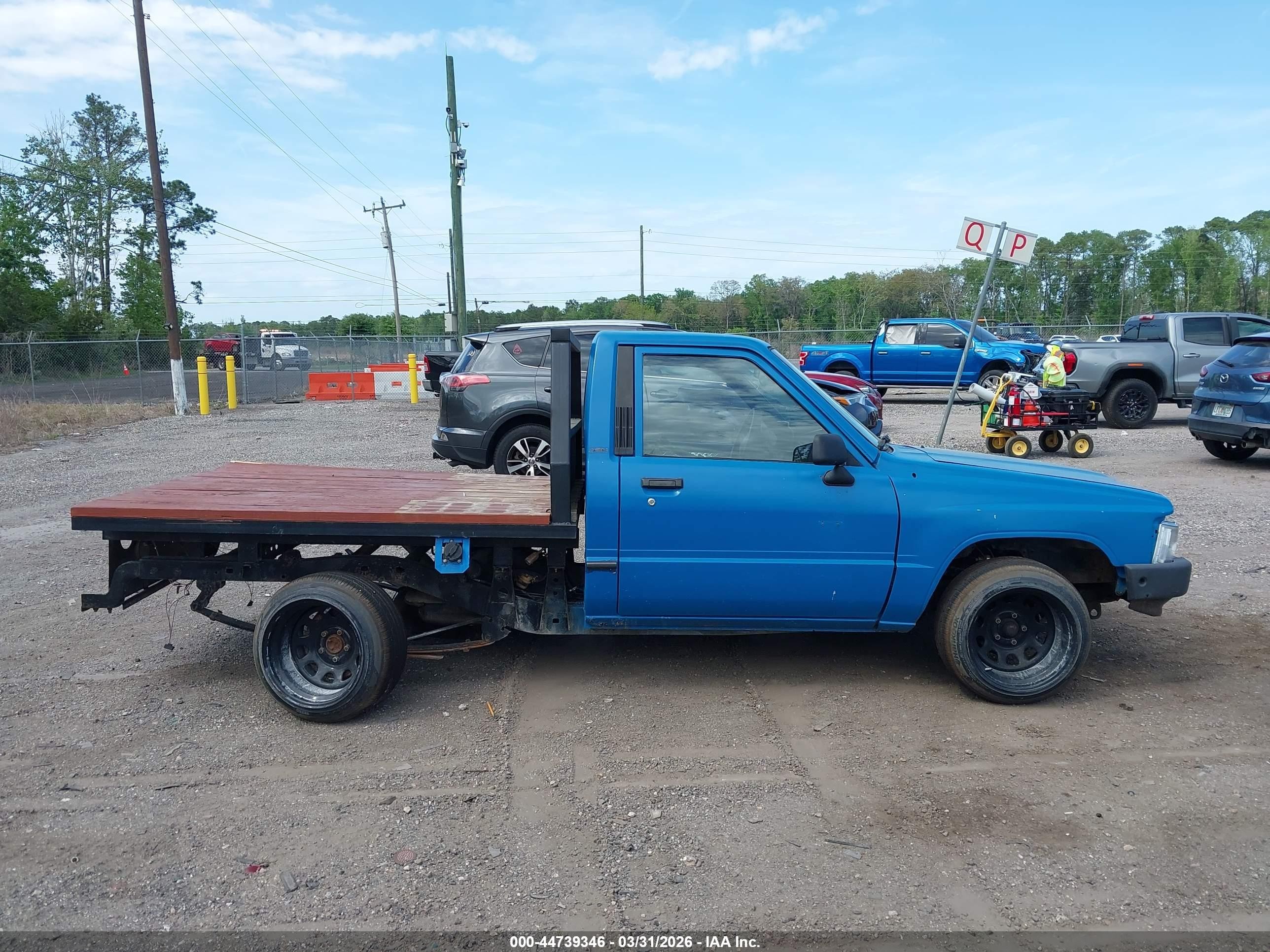 1987 Toyota Pickup 1/2 Ton Rn50 Blue vin: JT4RN50R8H0297342