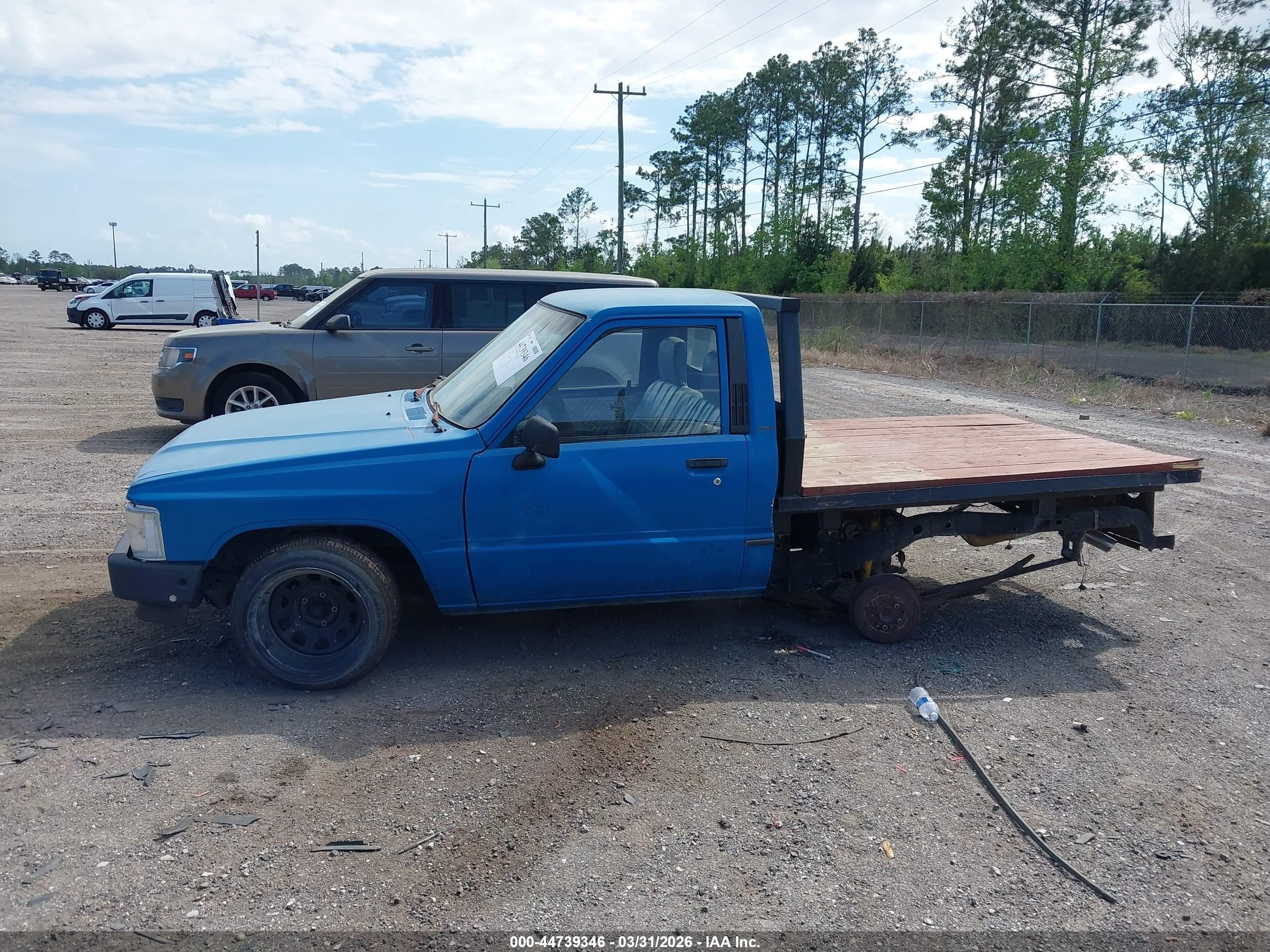 1987 Toyota Pickup 1/2 Ton Rn50 Blue vin: JT4RN50R8H0297342