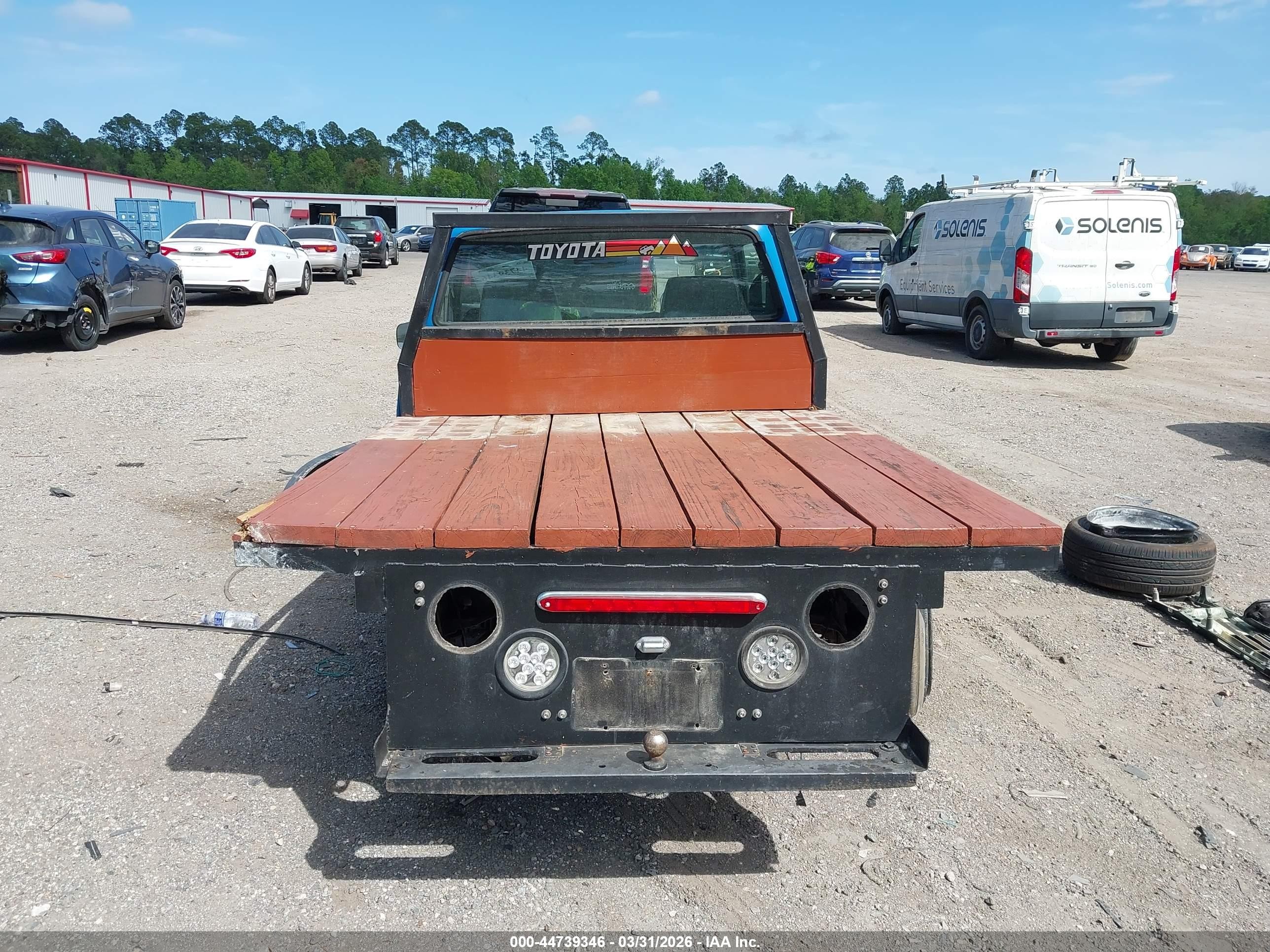 1987 Toyota Pickup 1/2 Ton Rn50 Blue vin: JT4RN50R8H0297342