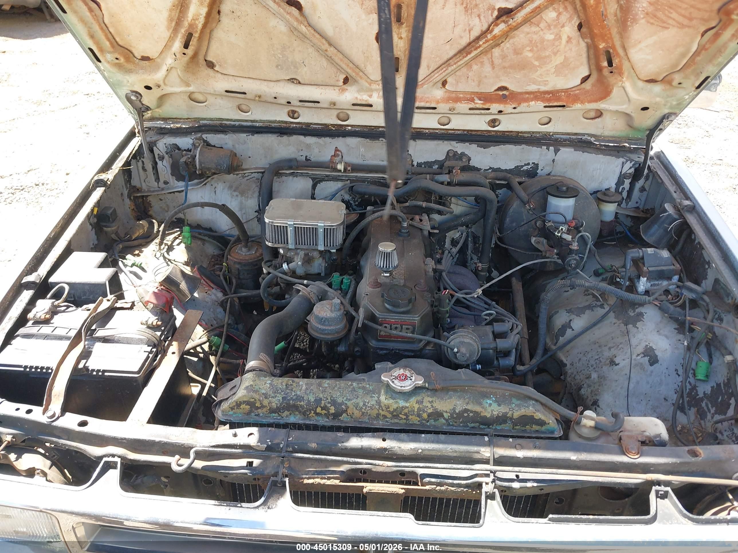 1988 Toyota Pickup 1/2 Ton Rn50 Gray vin: JT4RN50R8J5130701