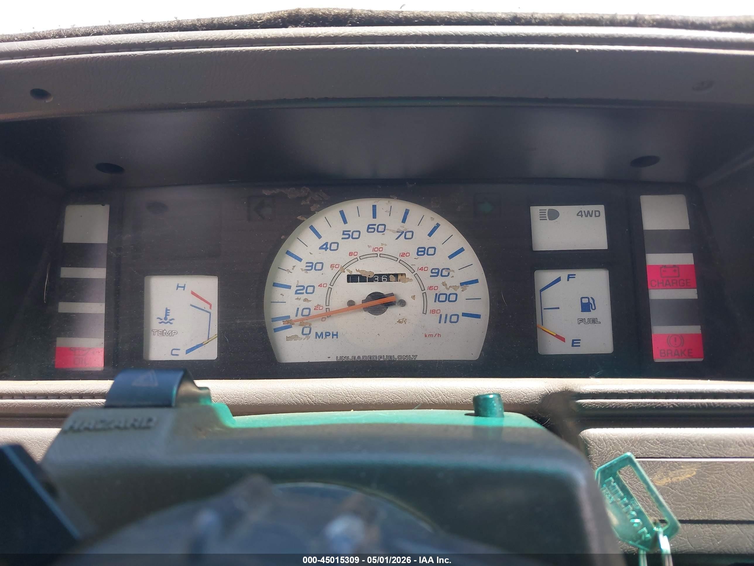 1988 Toyota Pickup 1/2 Ton Rn50 Gray vin: JT4RN50R8J5130701