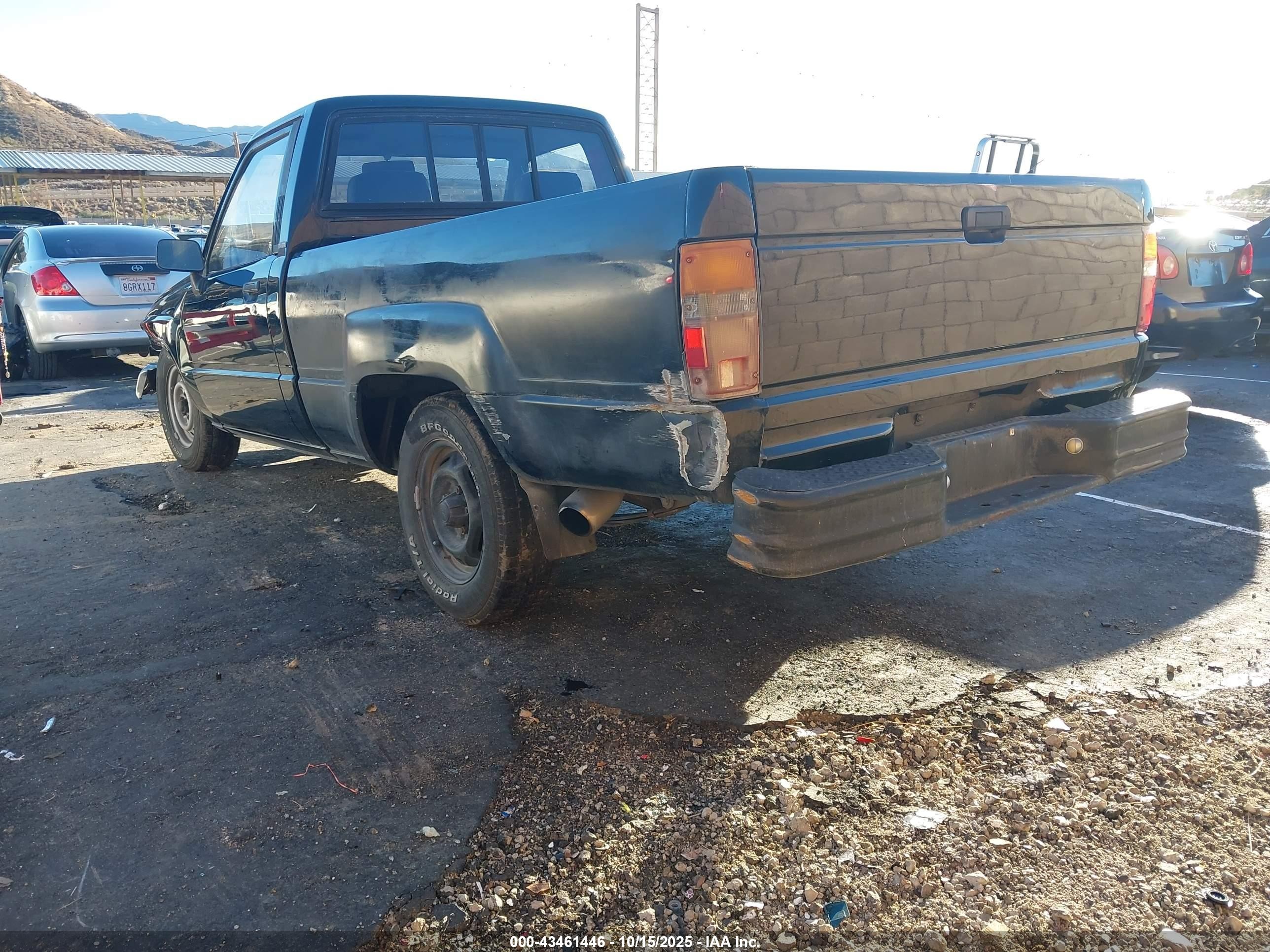 1987 Toyota Pickup 1/2 Ton Rn50 Black vin: JT4RN50R9H0249218
