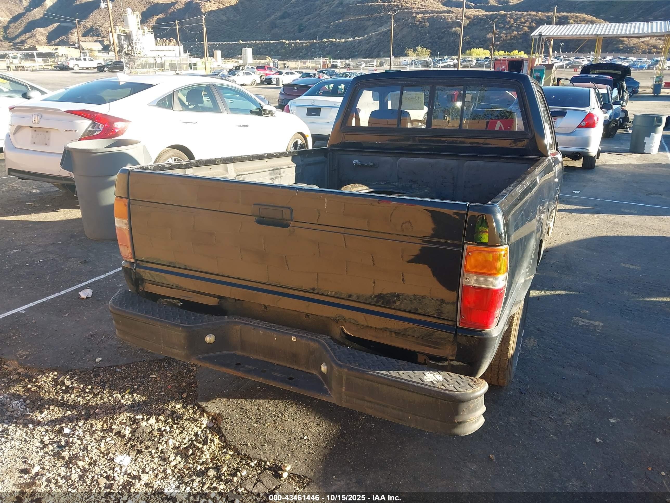 1987 Toyota Pickup 1/2 Ton Rn50 Black vin: JT4RN50R9H0249218