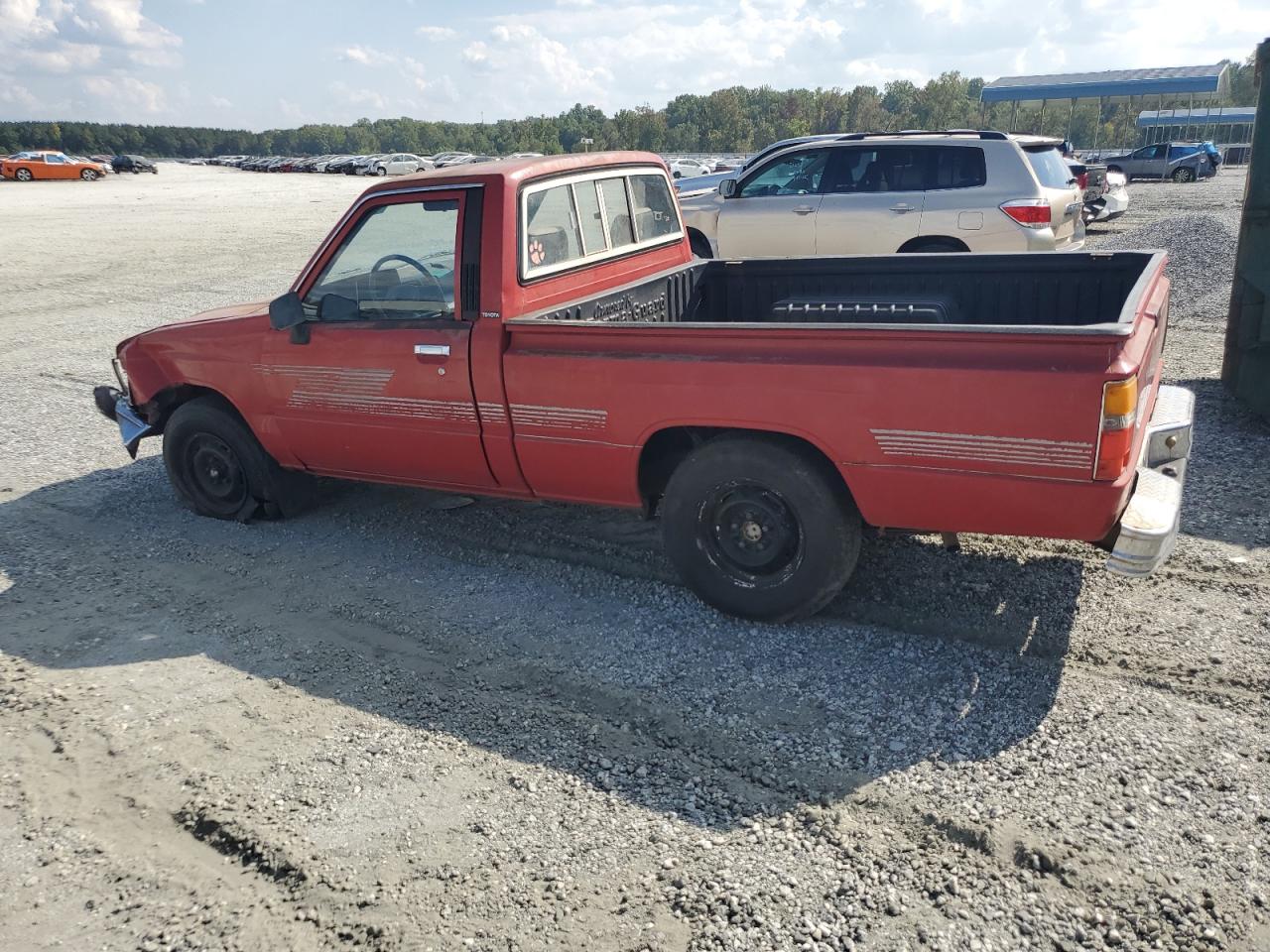 1987 Toyota Pickup 1/2 Ton Rn50 Red vin: JT4RN50RXH0301116