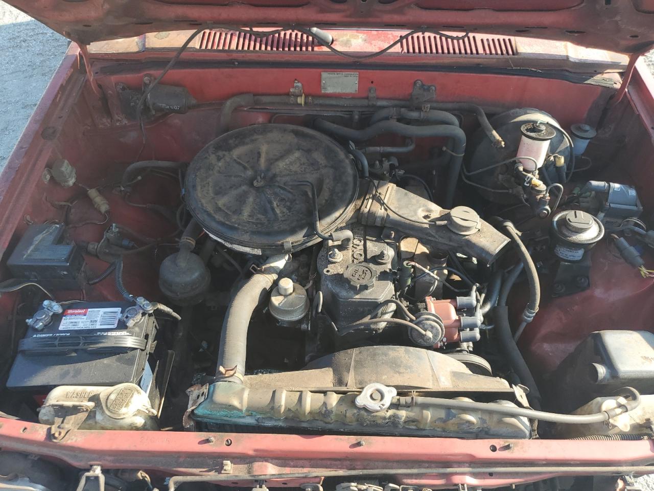 1987 Toyota Pickup 1/2 Ton Rn50 Red vin: JT4RN50RXH0301116