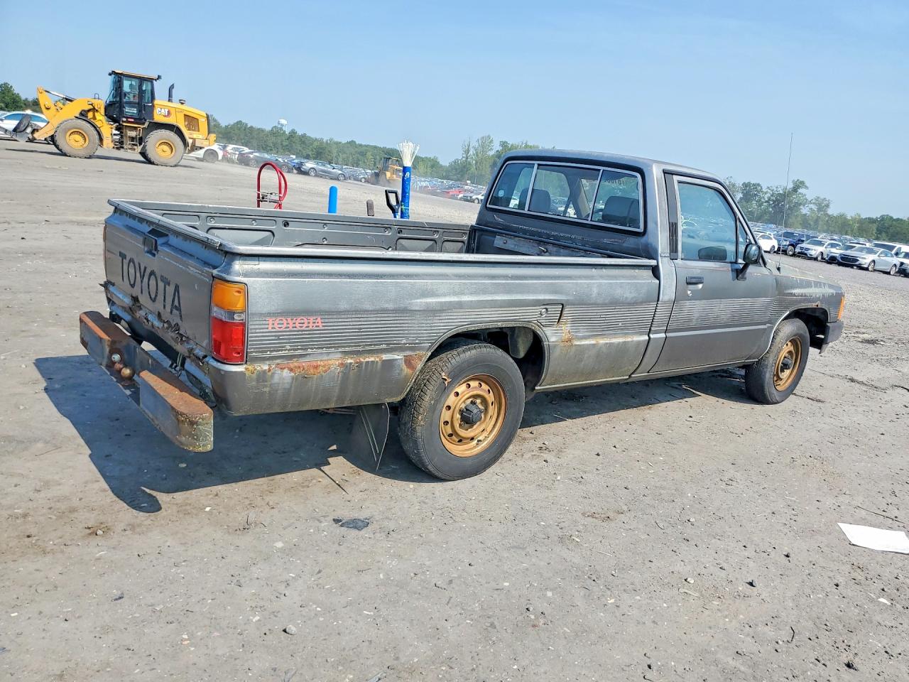 1986 Toyota Pickup 1/2 Ton Rn55 Dlx Gray vin: JT4RN55DXG0200749