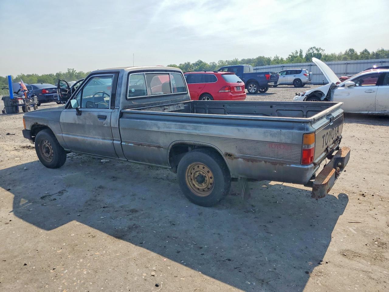 1986 Toyota Pickup 1/2 Ton Rn55 Dlx Gray vin: JT4RN55DXG0200749
