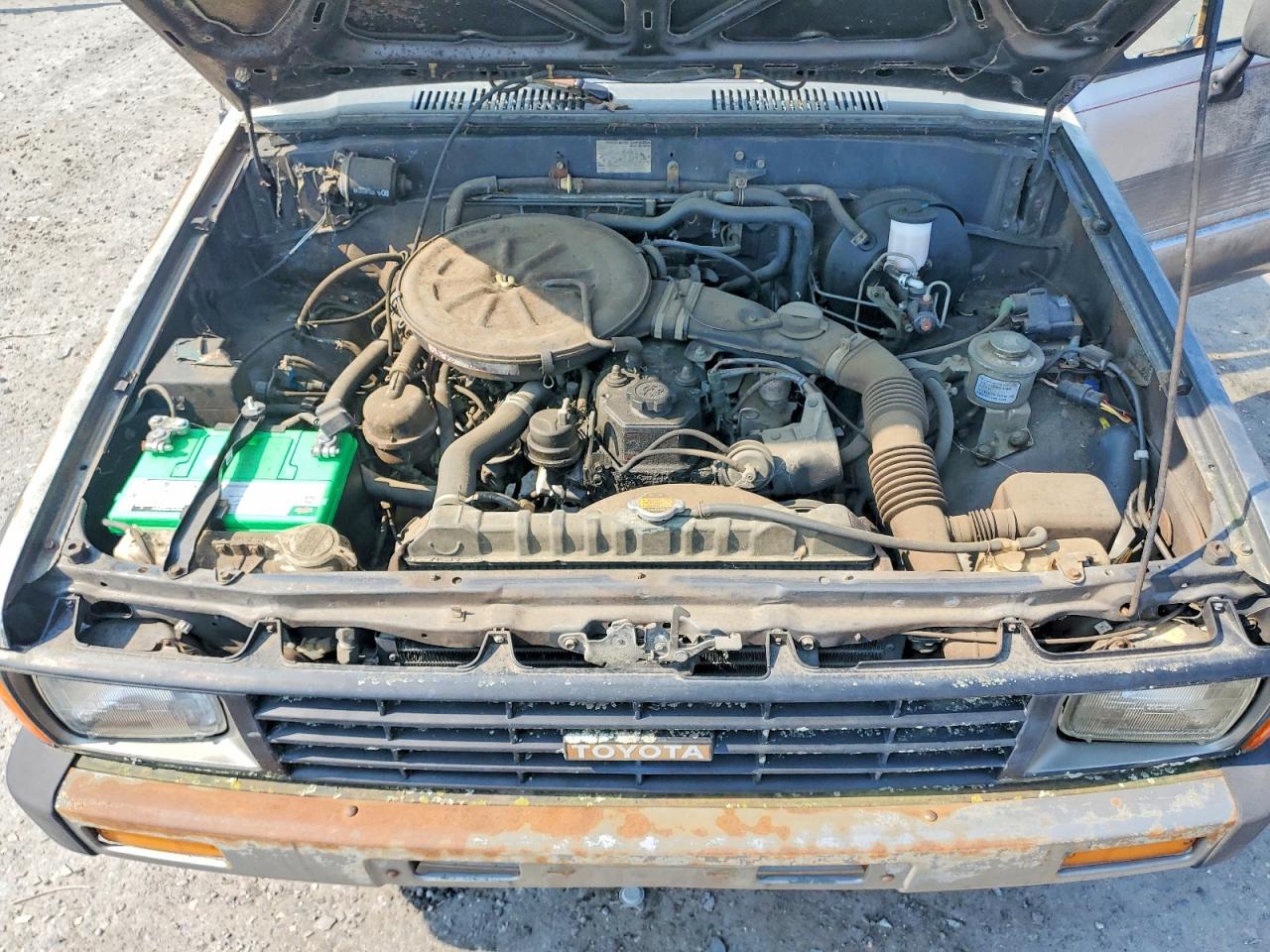 1986 Toyota Pickup 1/2 Ton Rn55 Dlx Gray vin: JT4RN55DXG0200749