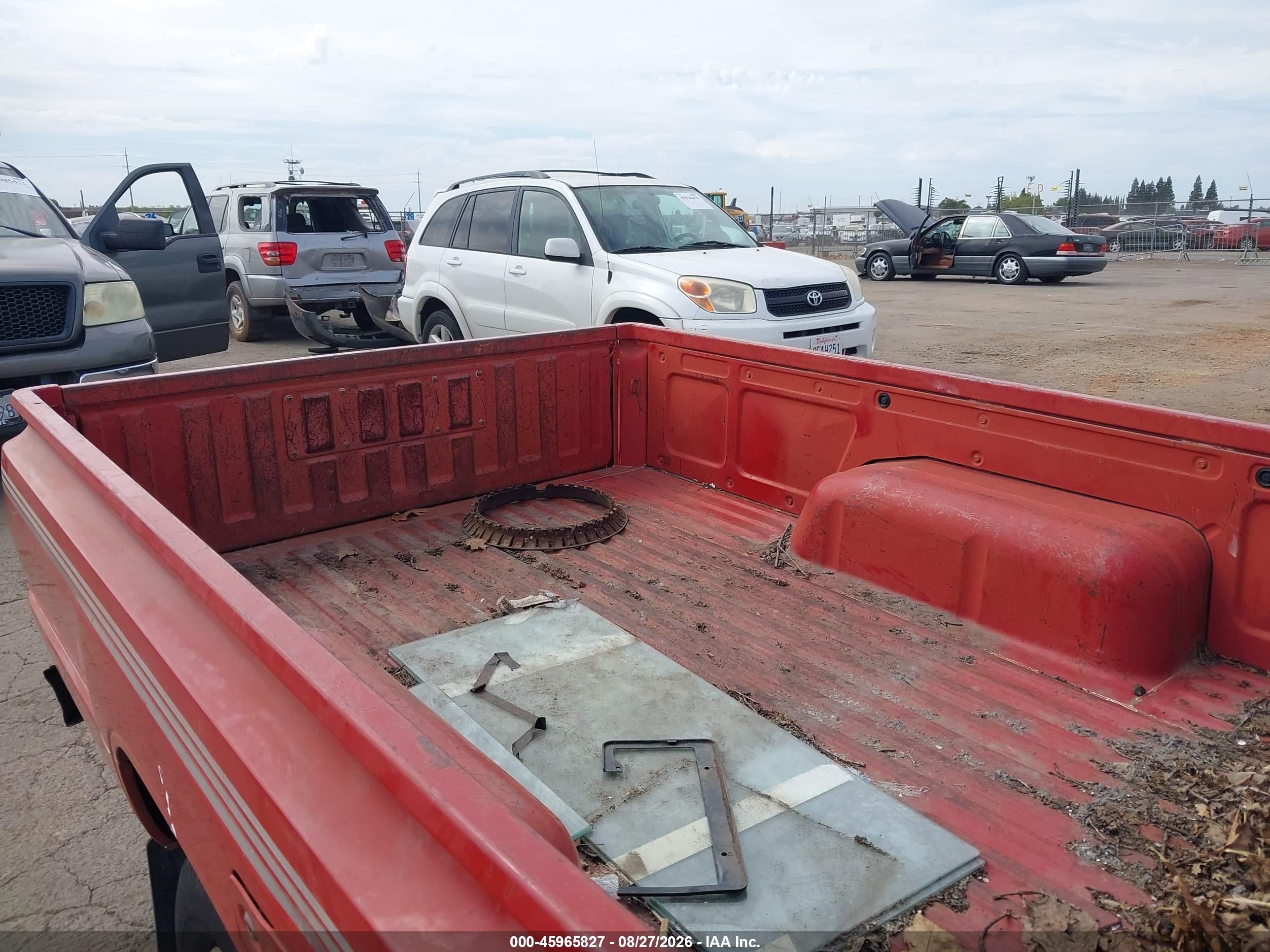 1986 Toyota Pickup 1 Ton Long Bed Rn55 Red vin: JT4RN55E2G0175533