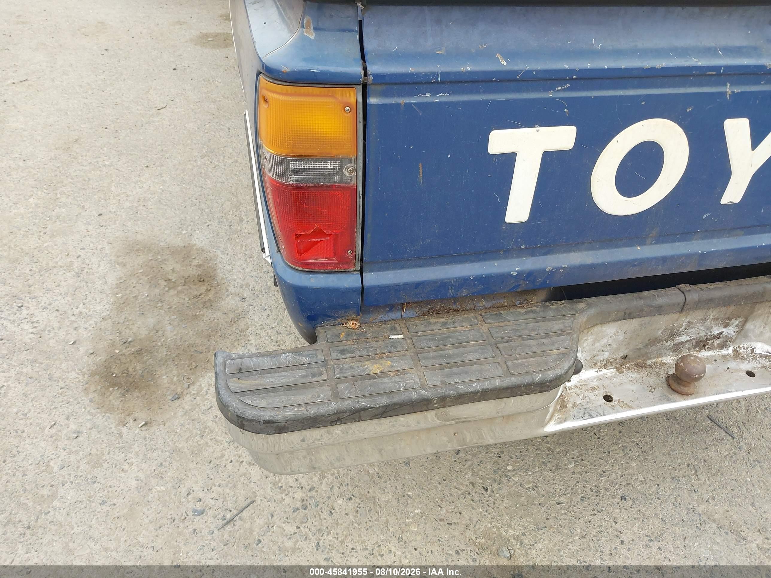 1986 Toyota Pickup 1 Ton Long Bed Rn55 Синий vin: JT4RN55E4G0195699