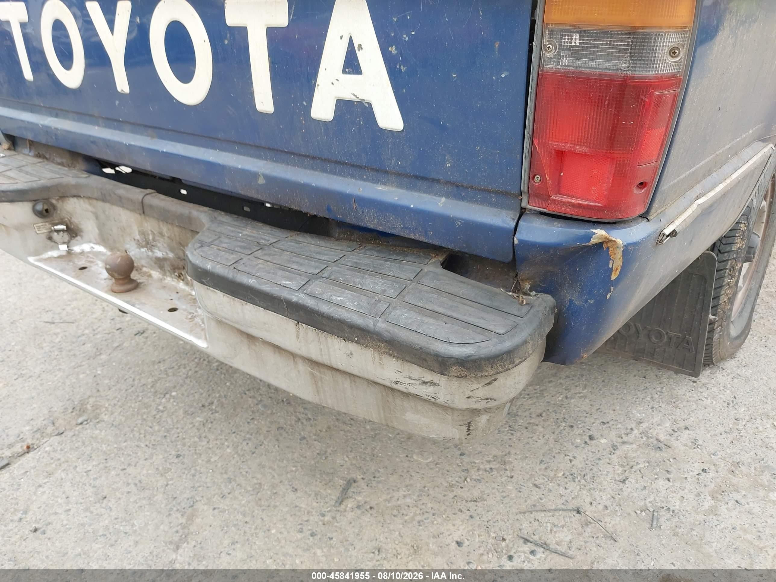 1986 Toyota Pickup 1 Ton Long Bed Rn55 Синий vin: JT4RN55E4G0195699