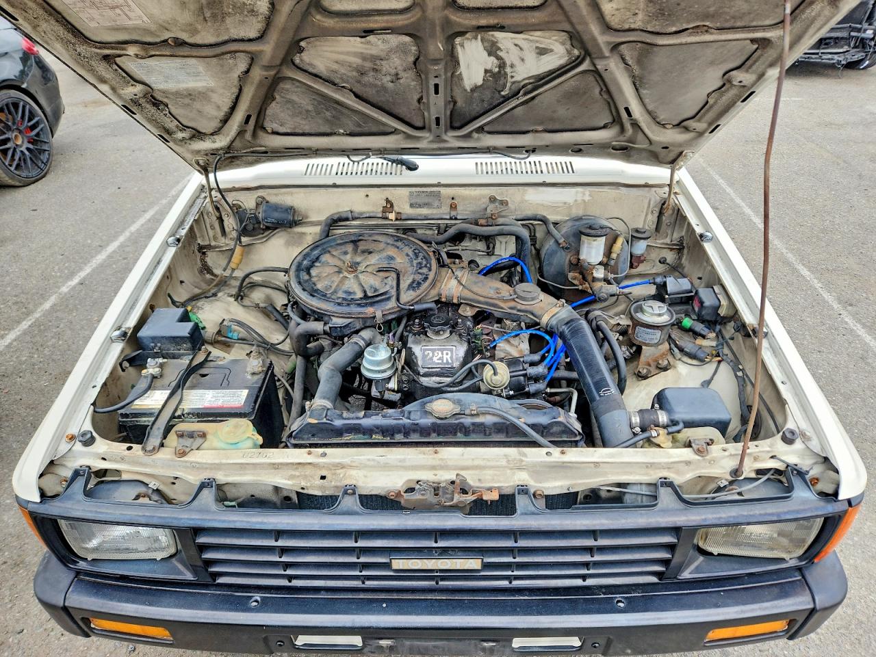 1984 Toyota Pickup 3/4 Ton Long Bed Rn55 Белый vin: JT4RN55E5E5015064