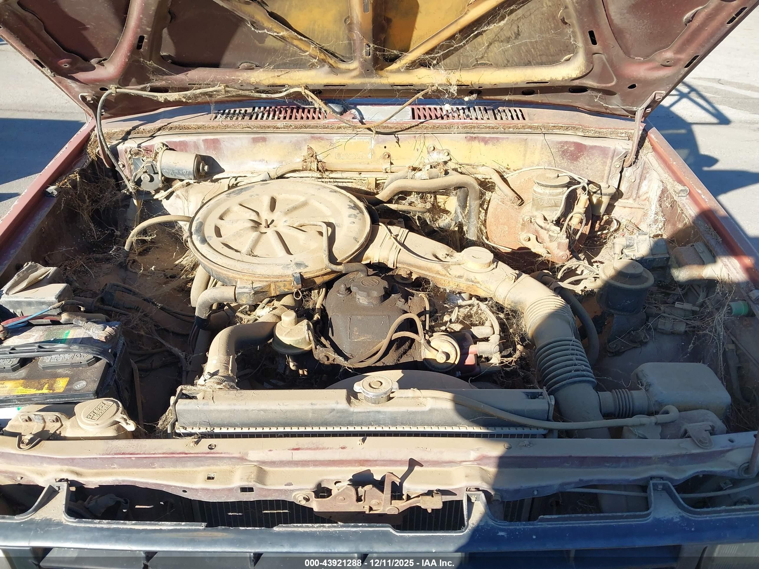 1984 Toyota Pickup 3/4 Ton Long Bed Rn55 Brown vin: JT4RN55E6E0065579