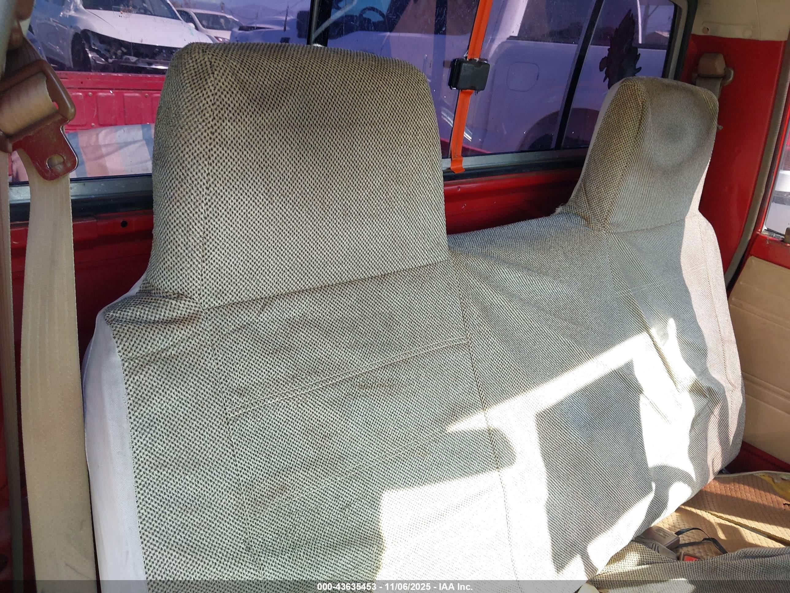 1984 Toyota Pickup 3/4 Ton Long Bed Rn55 Red vin: JT4RN55E8E0051523