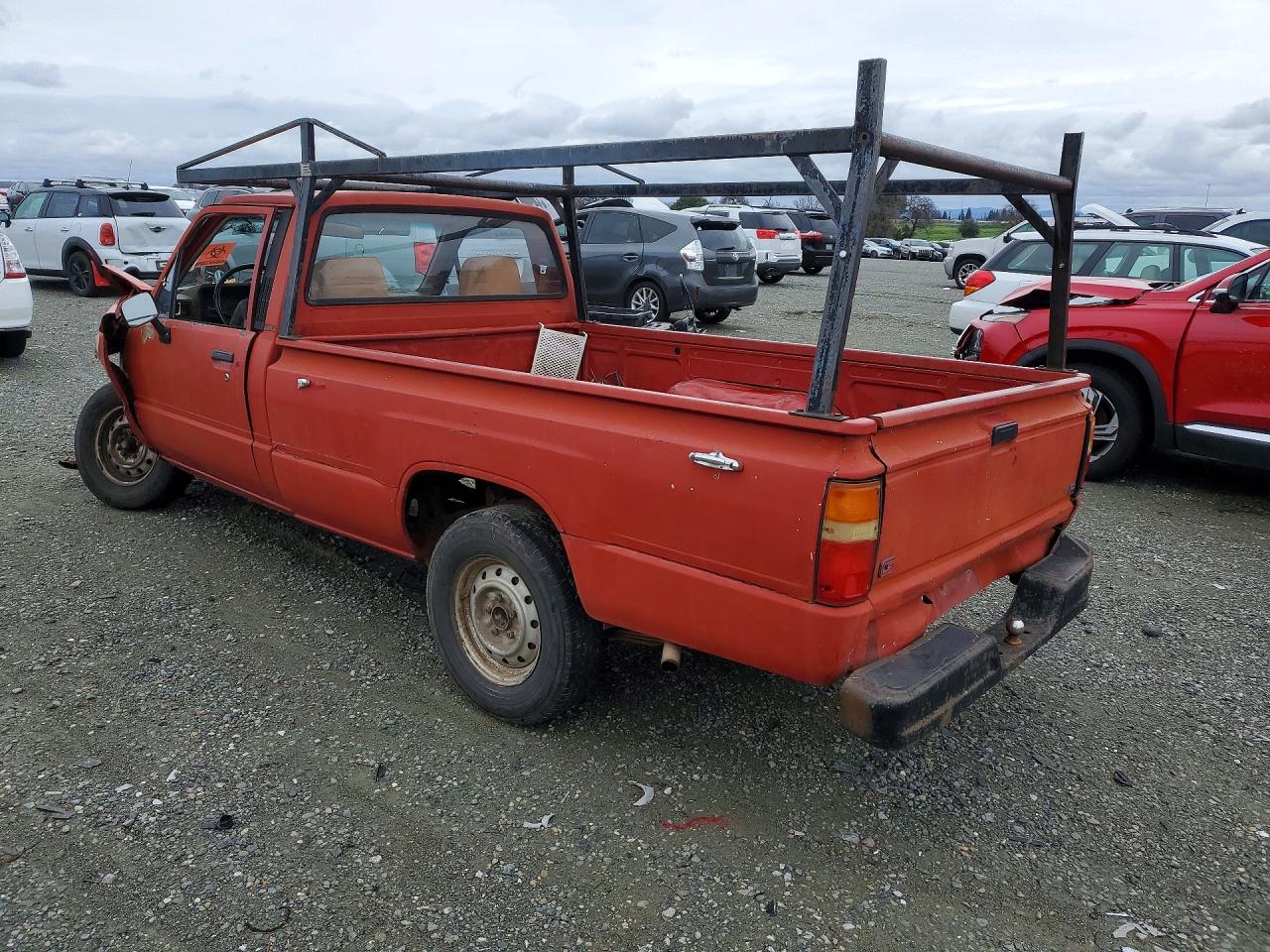 1986 Toyota Pickup 1/2 Ton Rn55 Red vin: JT4RN55RXG0223279
