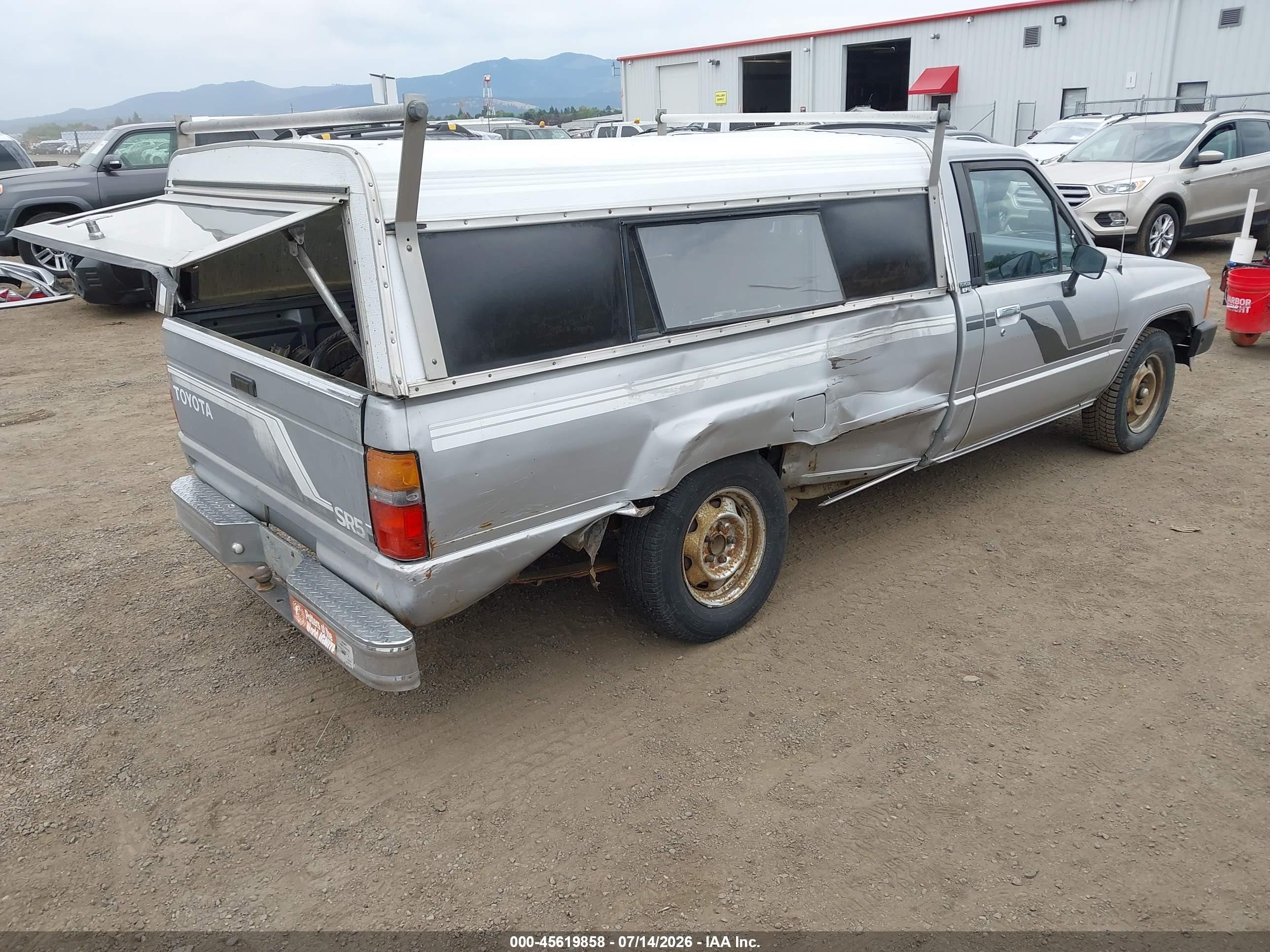 1984 Toyota Pickup 1/2 Ton Rn55 Sr5 Silver vin: JT4RN55S3E0034098