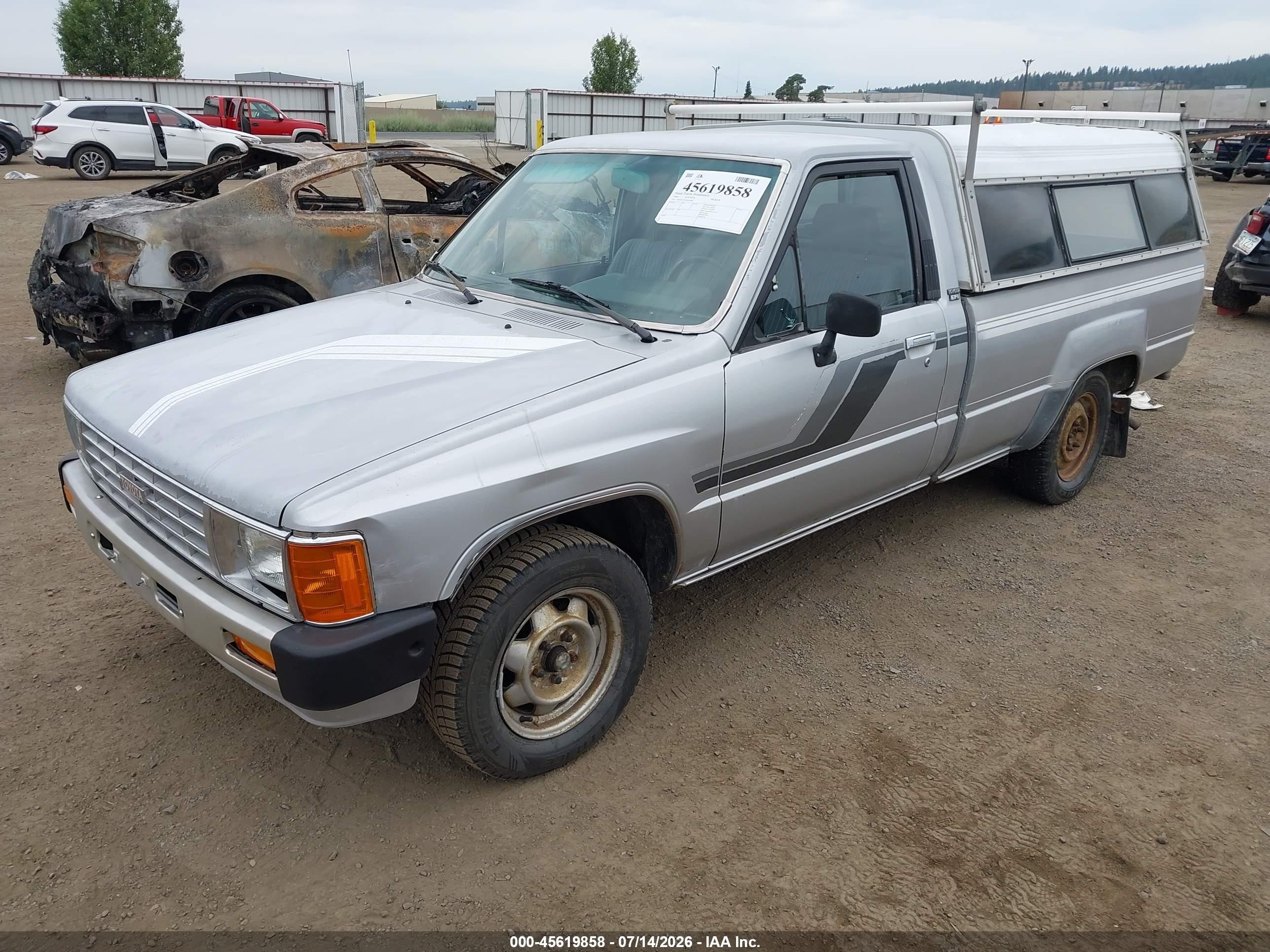 1984 Toyota Pickup 1/2 Ton Rn55 Sr5 Silver vin: JT4RN55S3E0034098