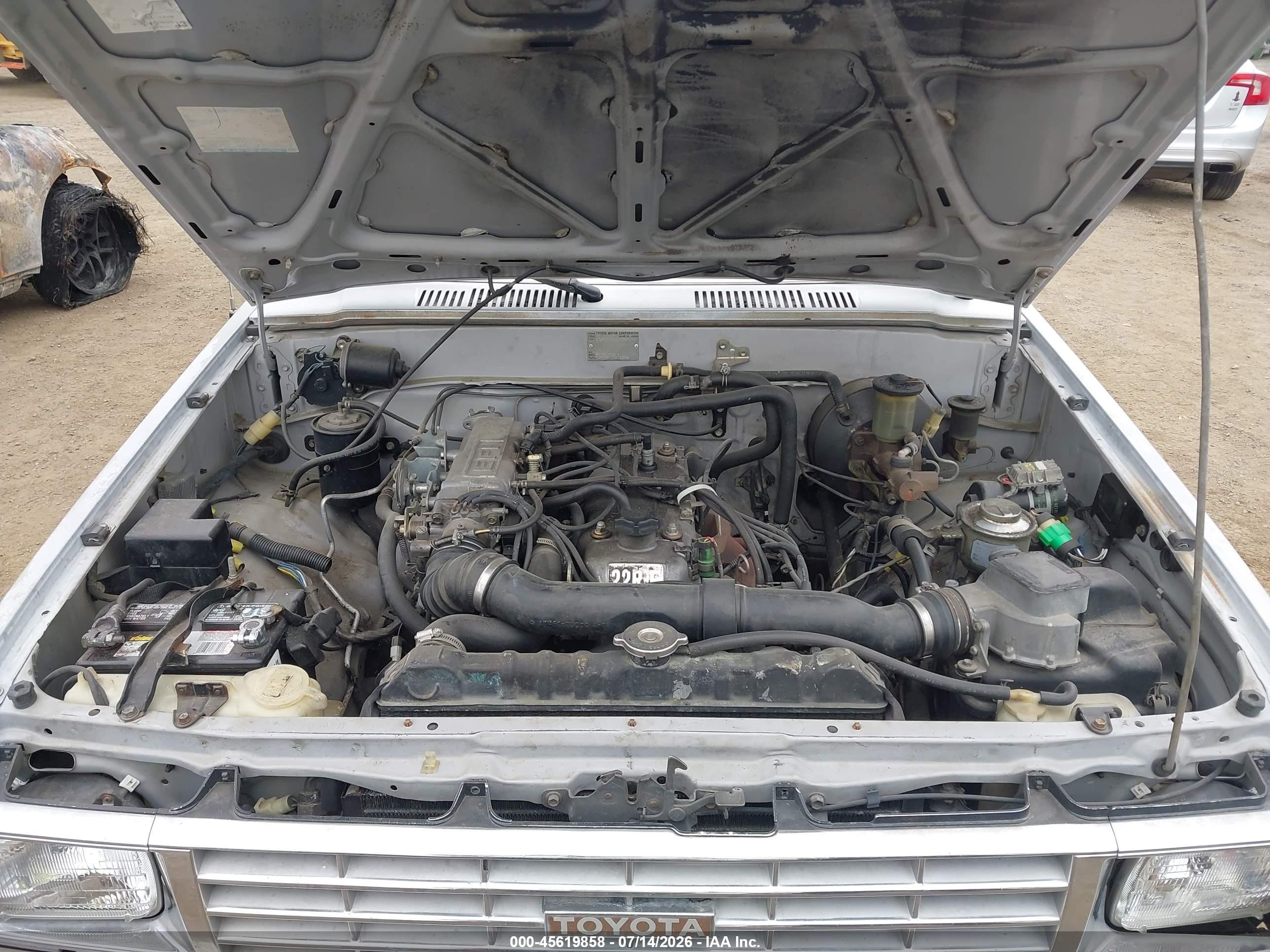 1984 Toyota Pickup 1/2 Ton Rn55 Sr5 Silver vin: JT4RN55S3E0034098