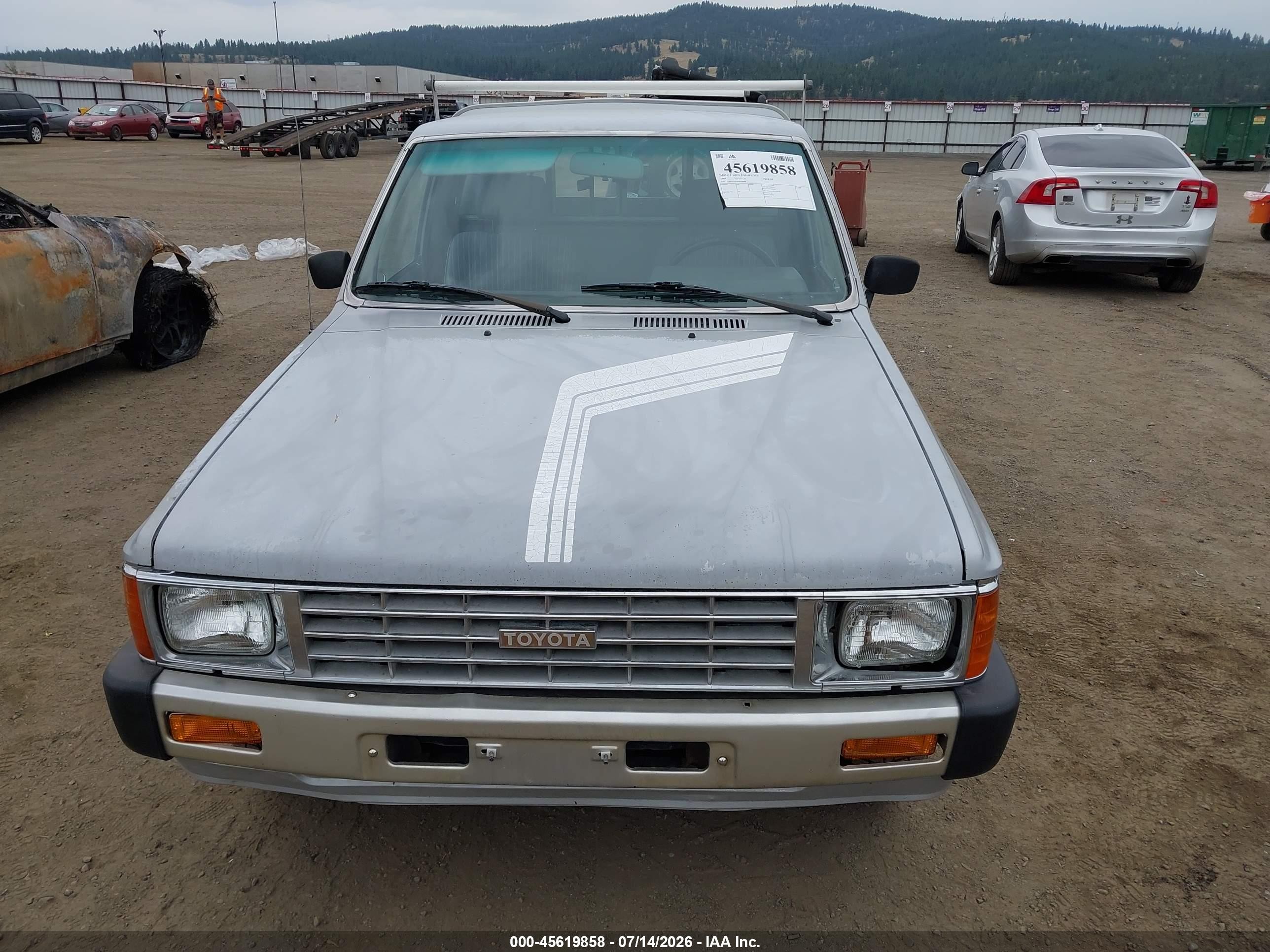 1984 Toyota Pickup 1/2 Ton Rn55 Sr5 Silver vin: JT4RN55S3E0034098