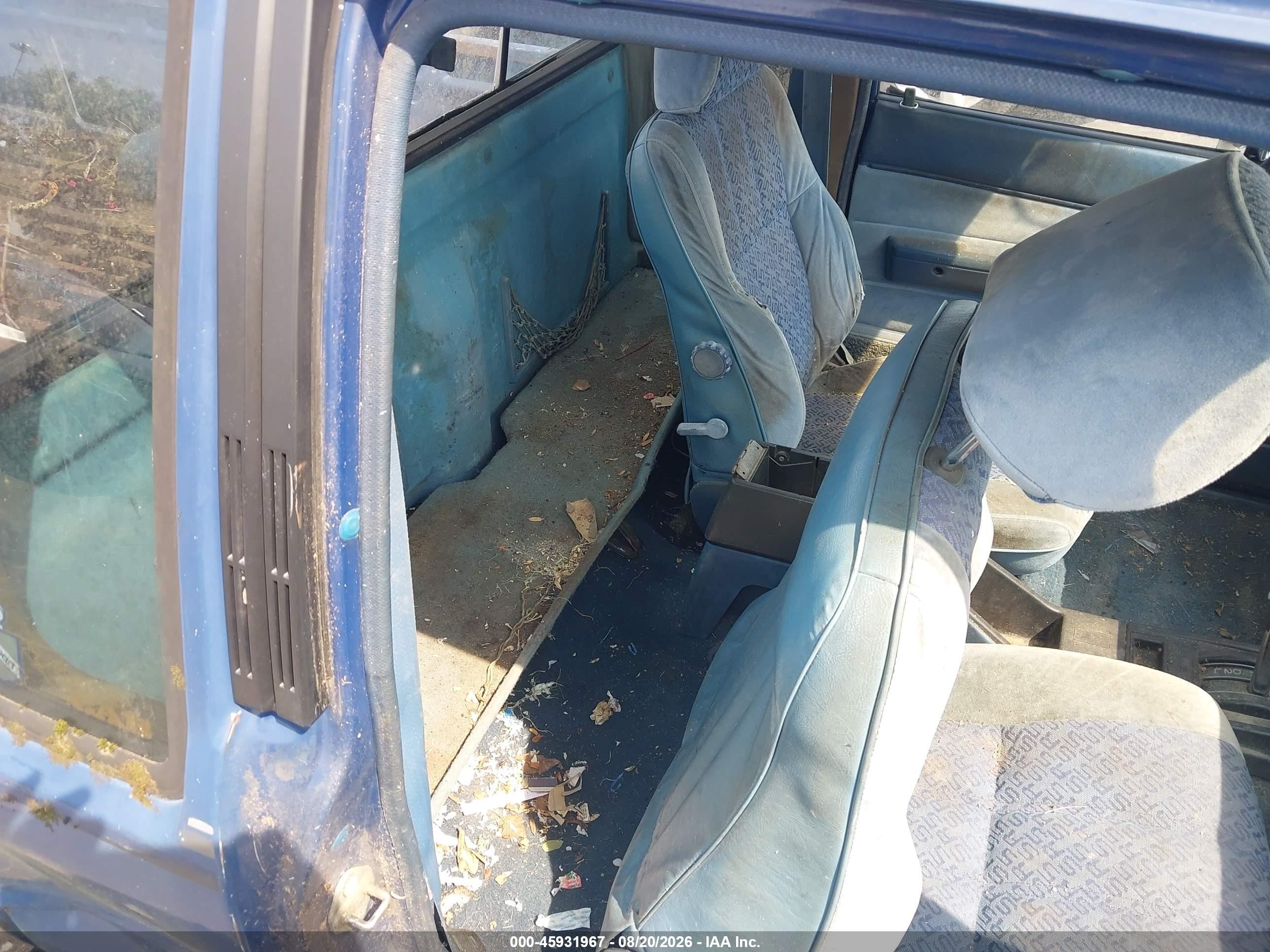 1985 Toyota Pickup Xtracab Rn56 Sr5 Blue vin: JT4RN56S2F0135357