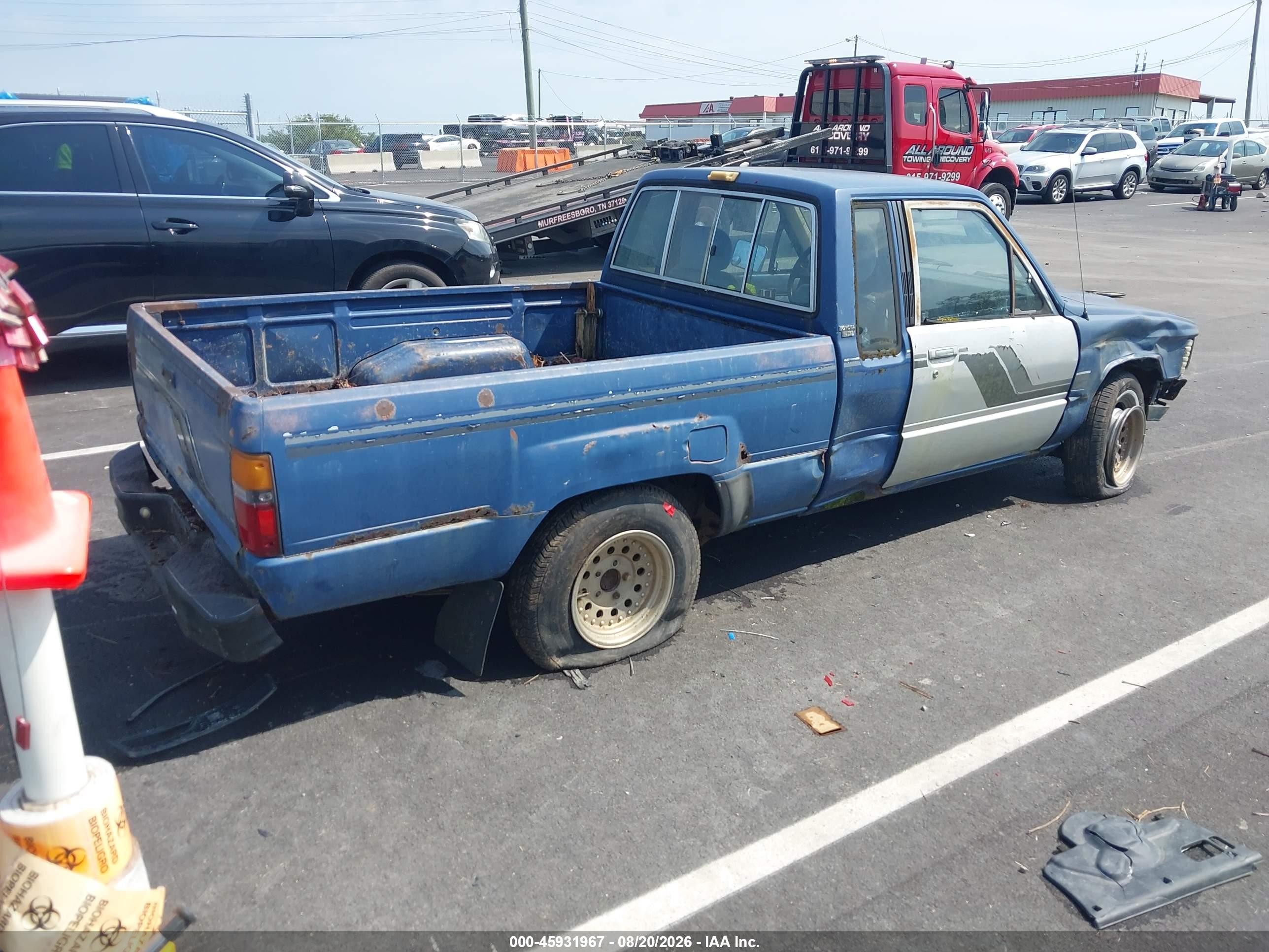1985 Toyota Pickup Xtracab Rn56 Sr5 Blue vin: JT4RN56S2F0135357