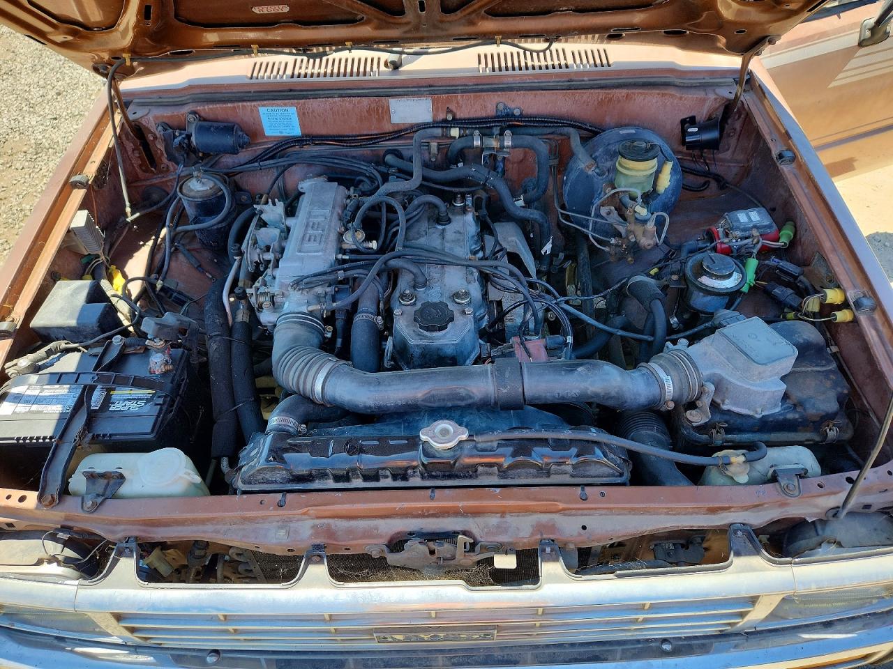 1986 Toyota Pickup Xtracab Rn56 Sr5 Brown vin: JT4RN56S3G7004690