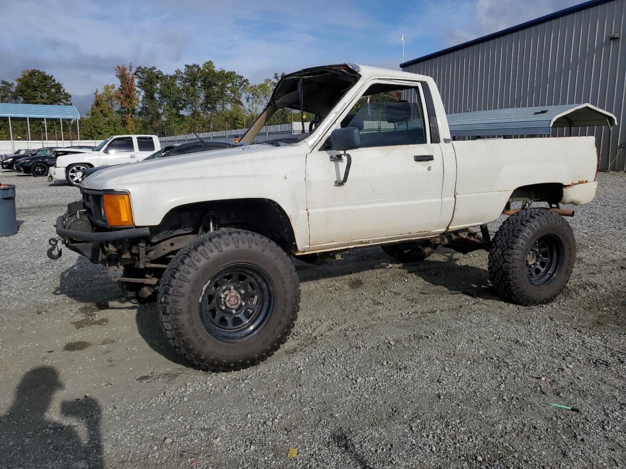 1984 Toyota Pickup Rn60 White vin: JT4RN60R7E5003191