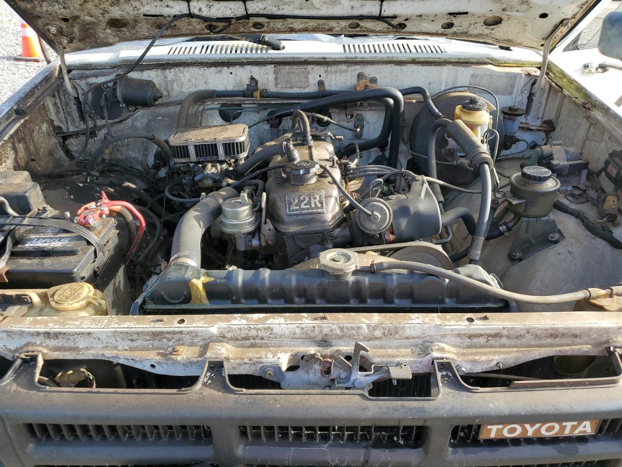 1984 Toyota Pickup Rn60 White vin: JT4RN60R7E5003191